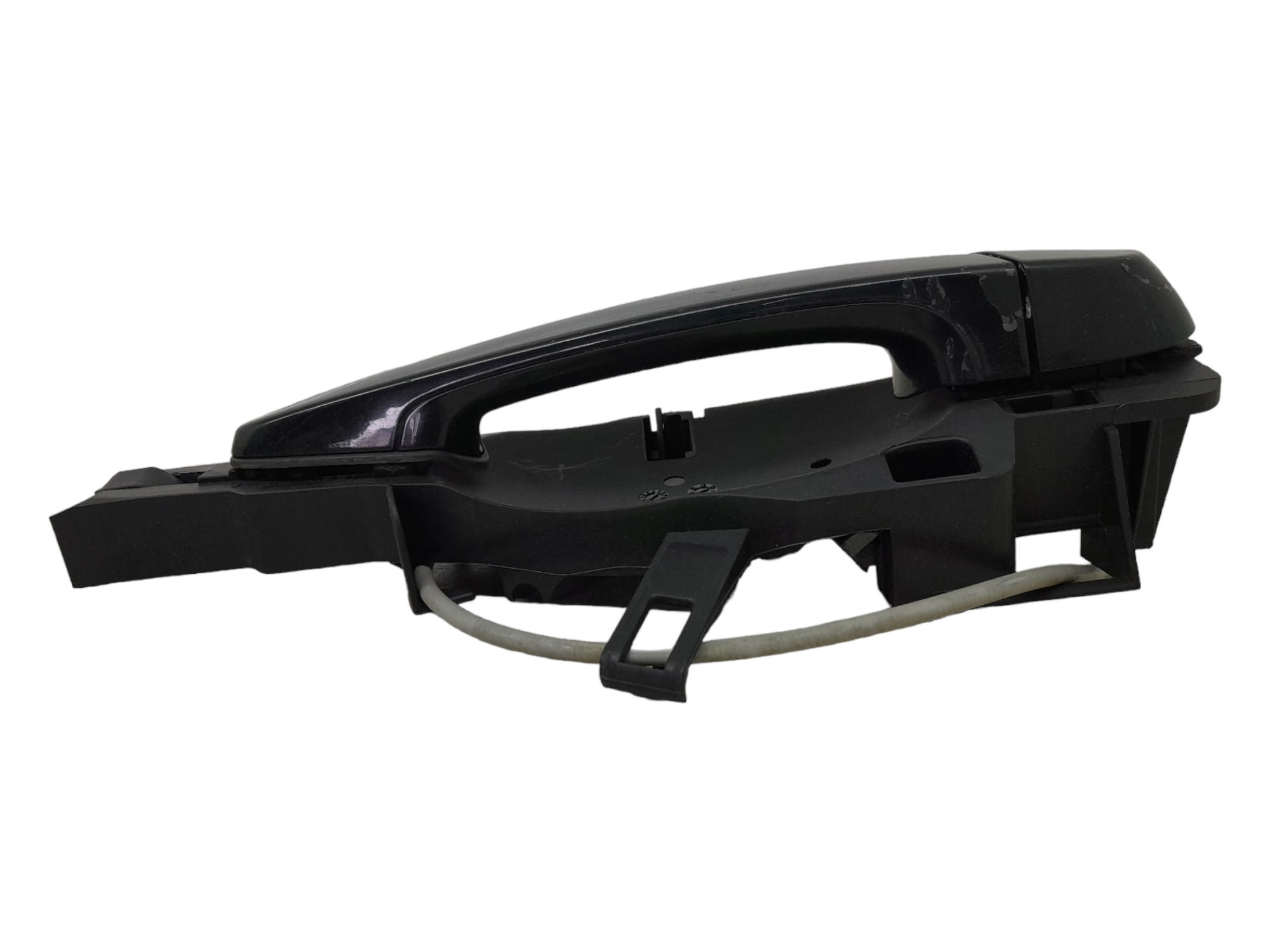 Macaneta Externa Dianteira Direita Bmw X1 Sdrive18i 2011 Preta Dianteira 3