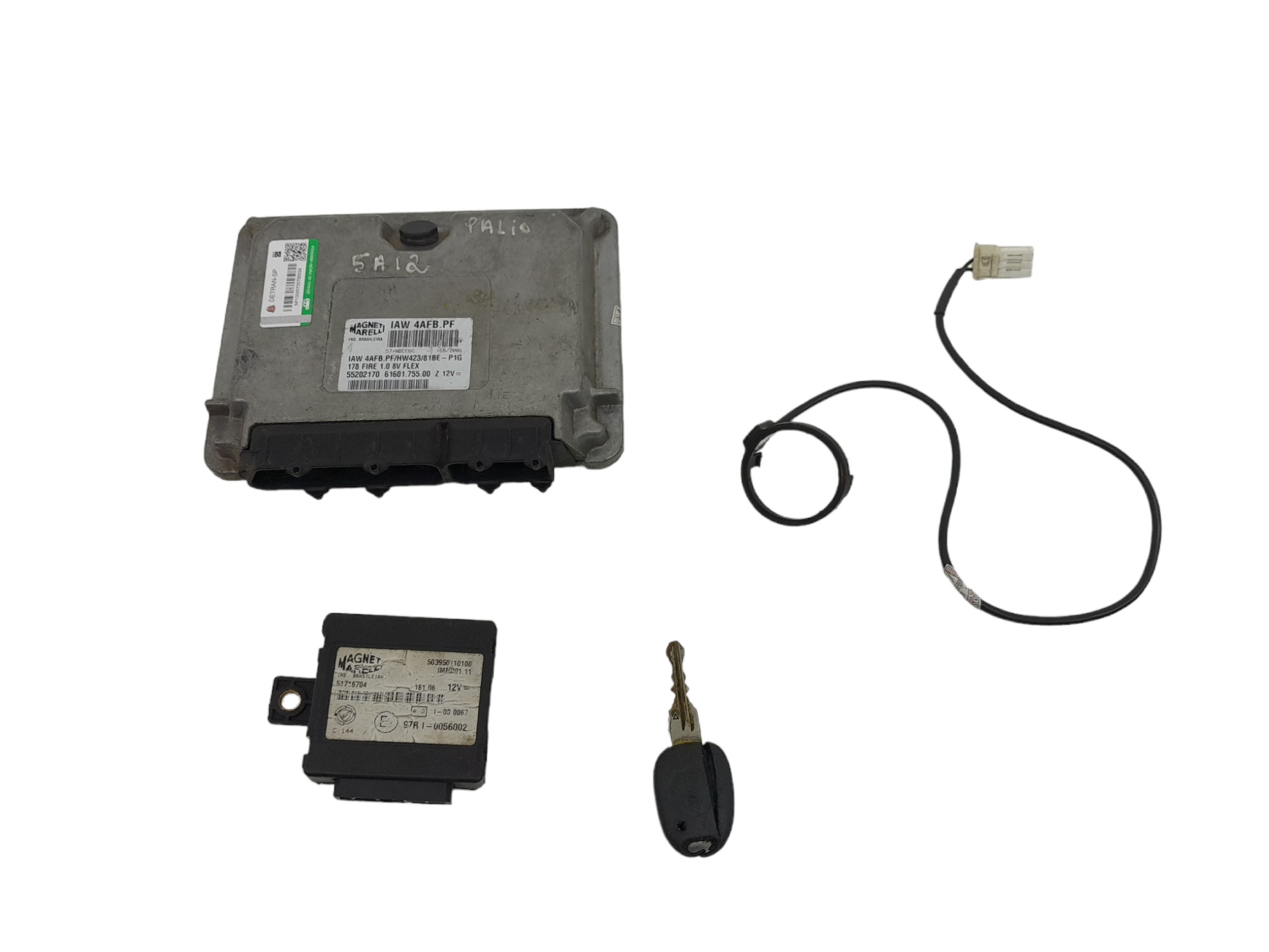 Kit Cold Módulo Injeção Fiat Palio Fire 1.0 Flec Mec 2007 1