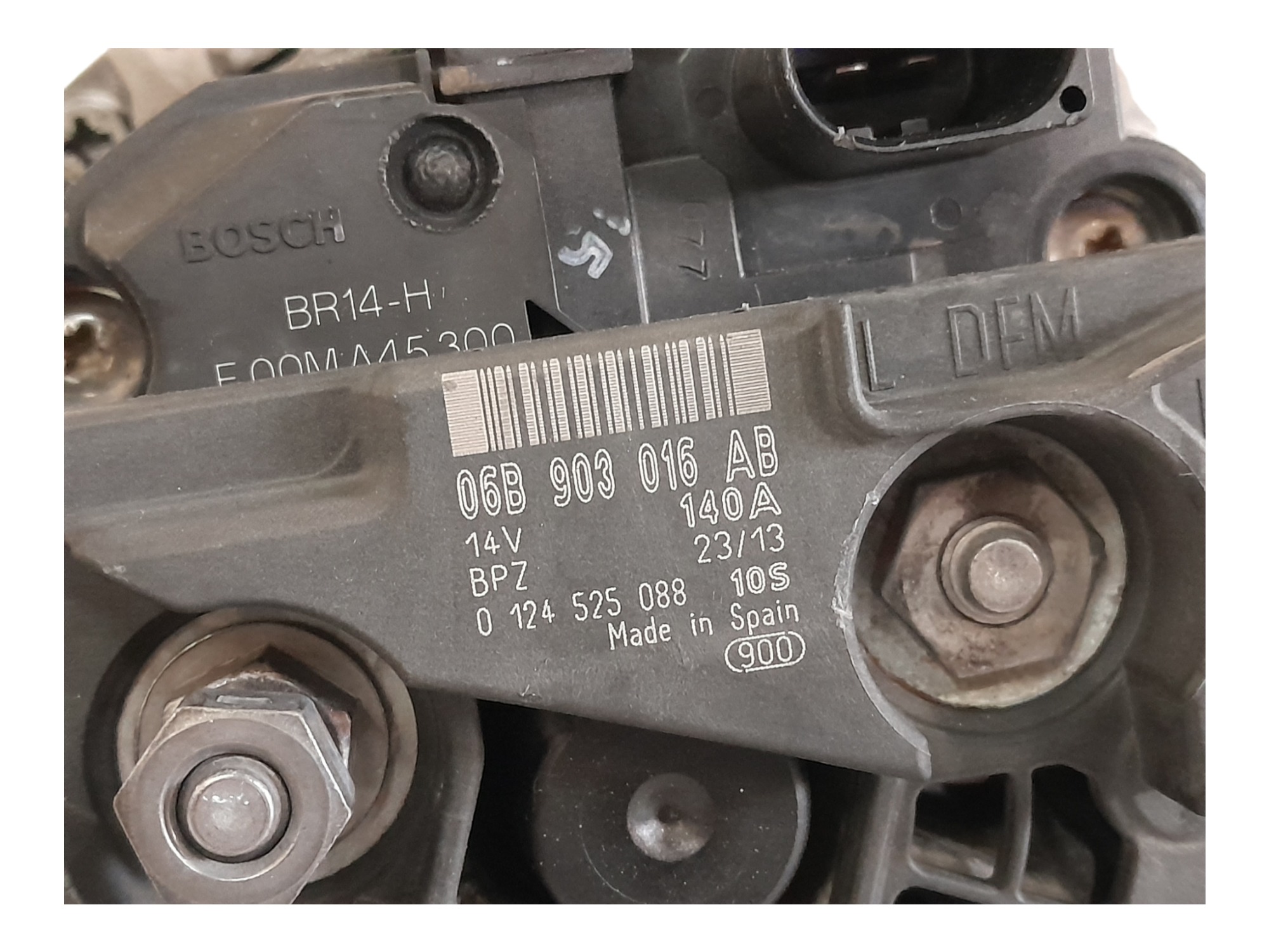 Alternador Volkswagen Tiguan 2.0 16v Turbo Aut Gas 2014 7