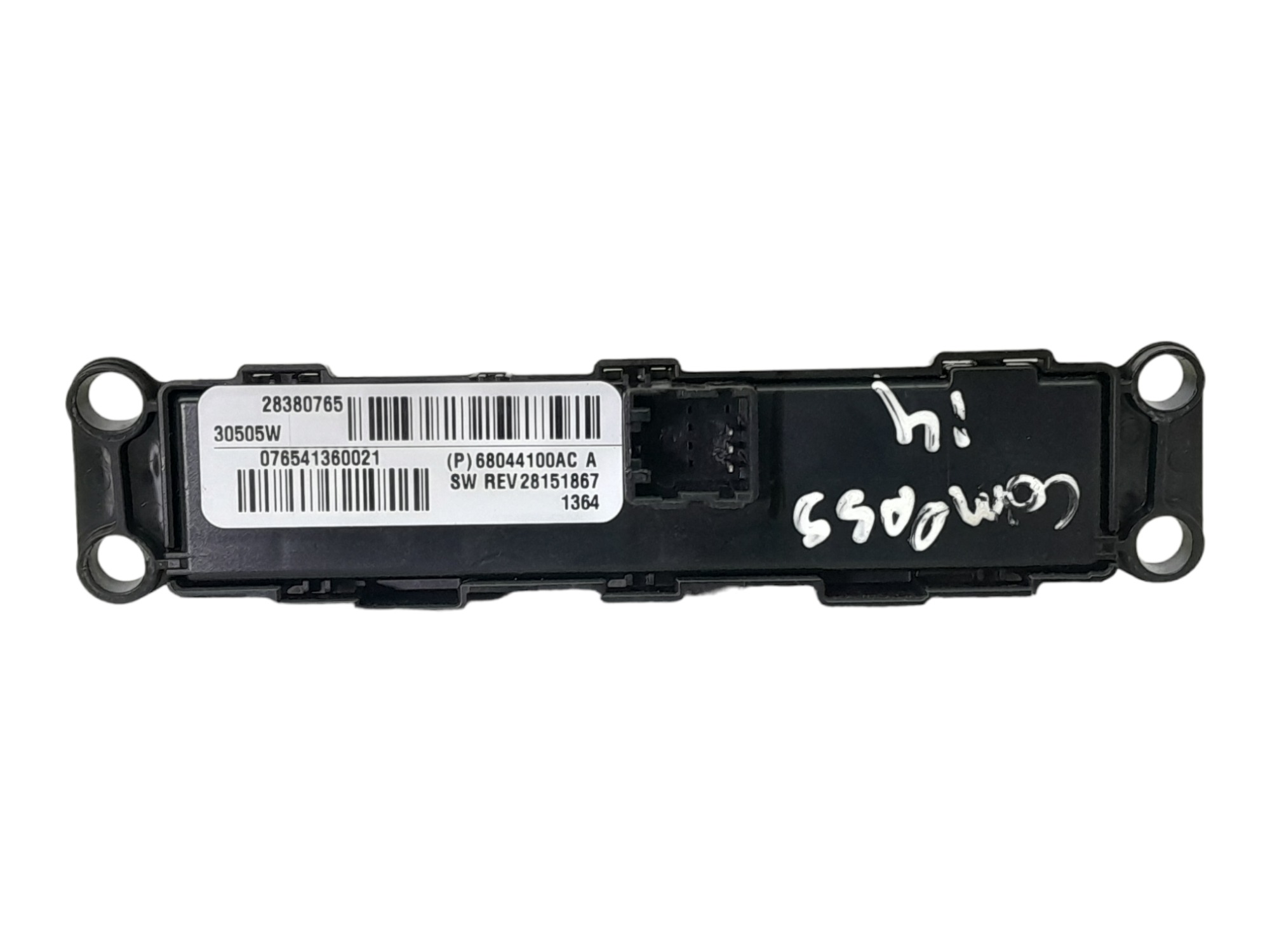 Botao Pisca Alerta E Tracao Jeep Compass Sport 2014 – Preto 4