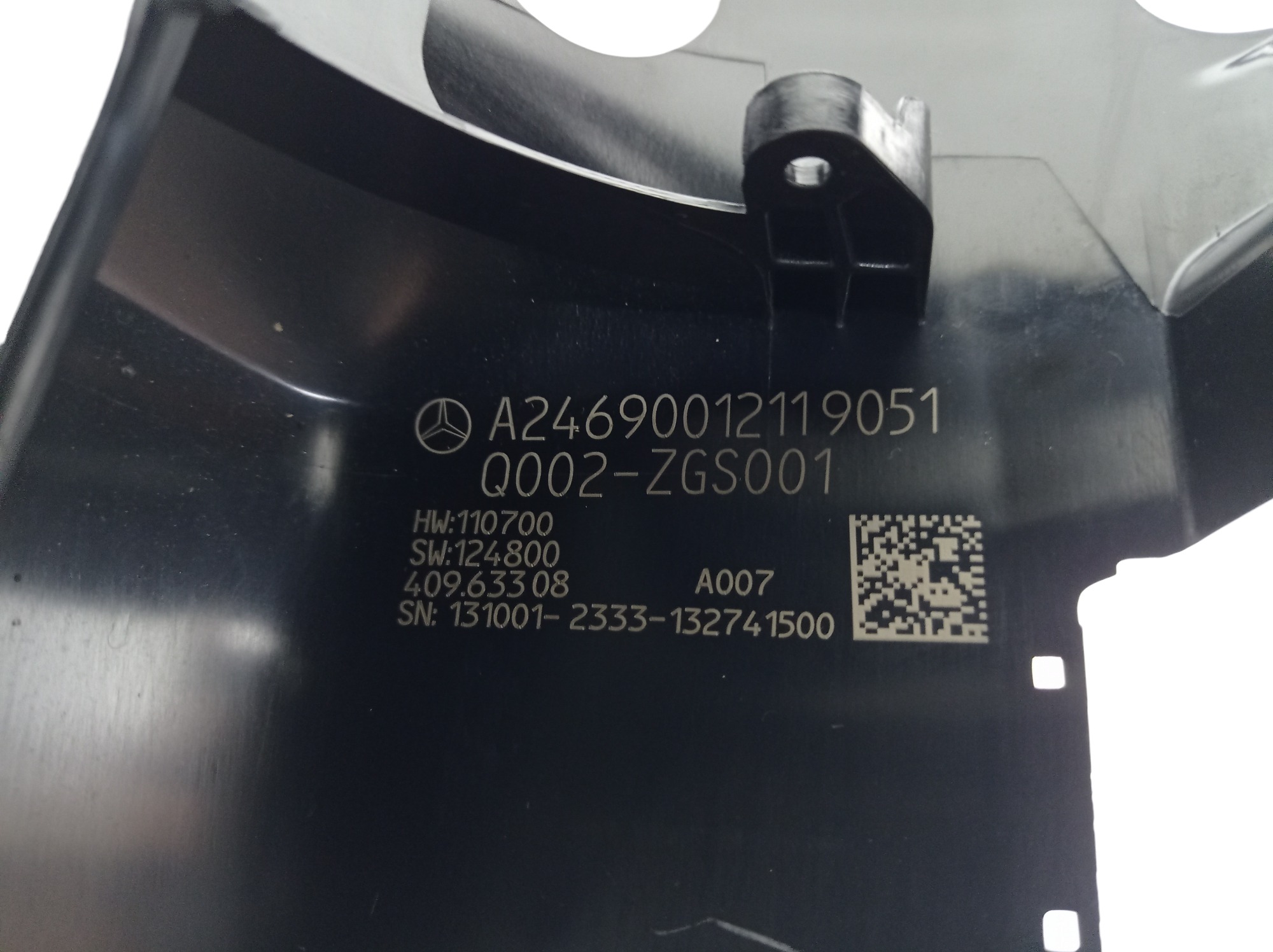 Acabamento Coluna Direçao Mercedes A200 2014  Preto 6