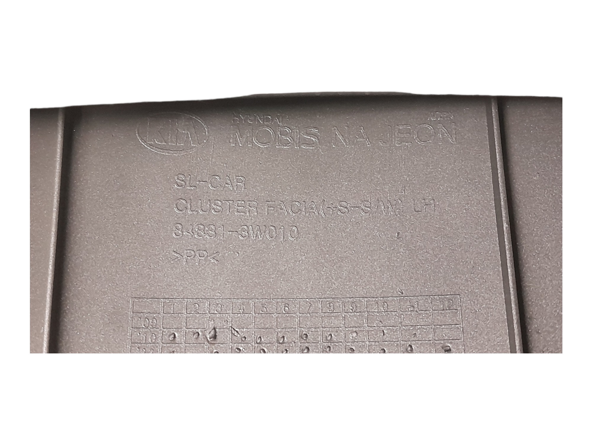 Moldura Painel De Instrumento Kia Sportage Lx 2015 6