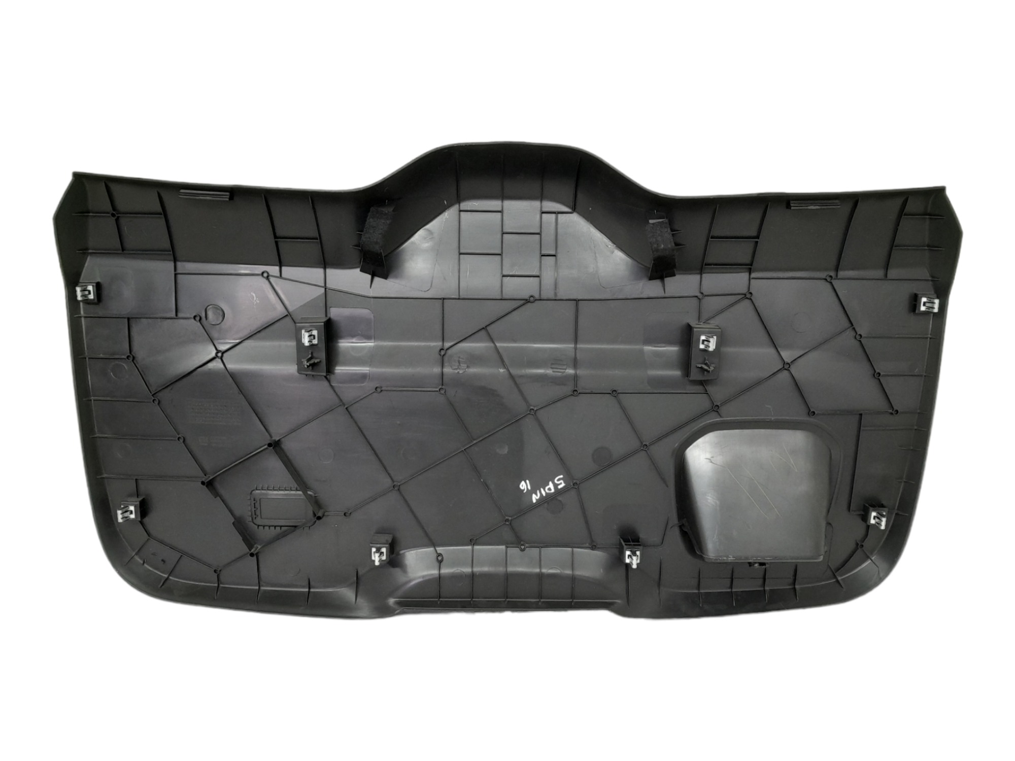 Acabamento Interno Tampa Traseira Chevrolet Spin Lt 2016 6