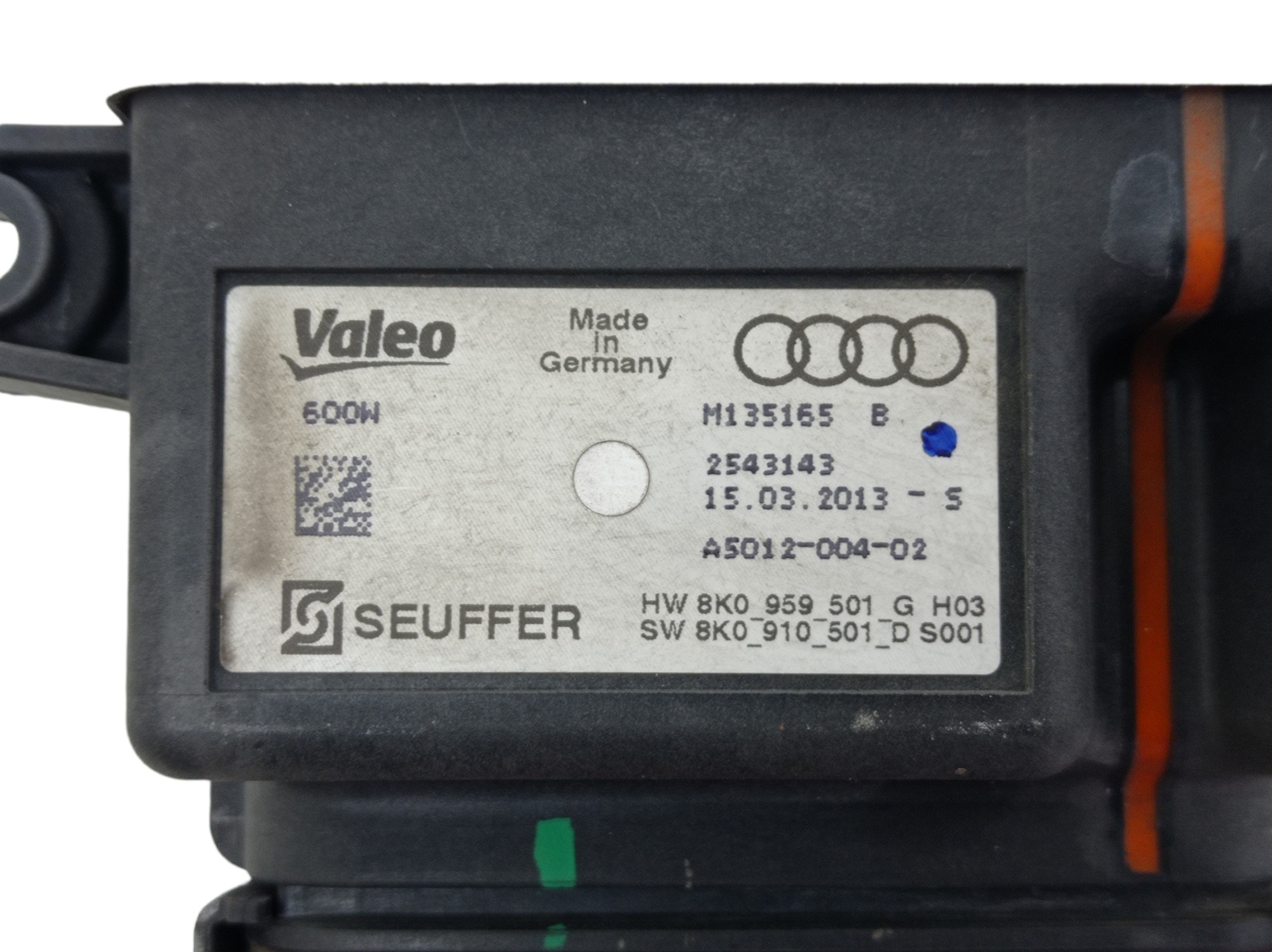 Modulo Ventoinha Audi A4 Tfsi 2.0 16v Turbo Gasolina 2013 10