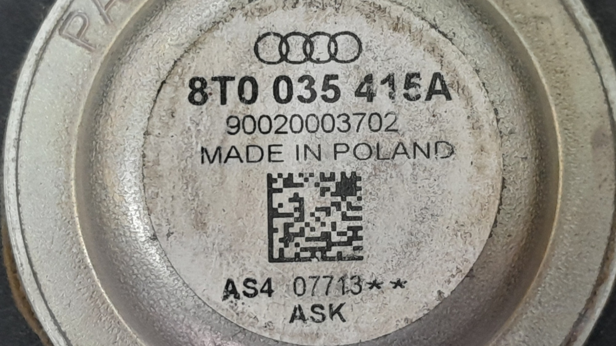 Alto Falante Porta Audi A4 Tfsi 2.0 16v Gas Automatico 2013 5