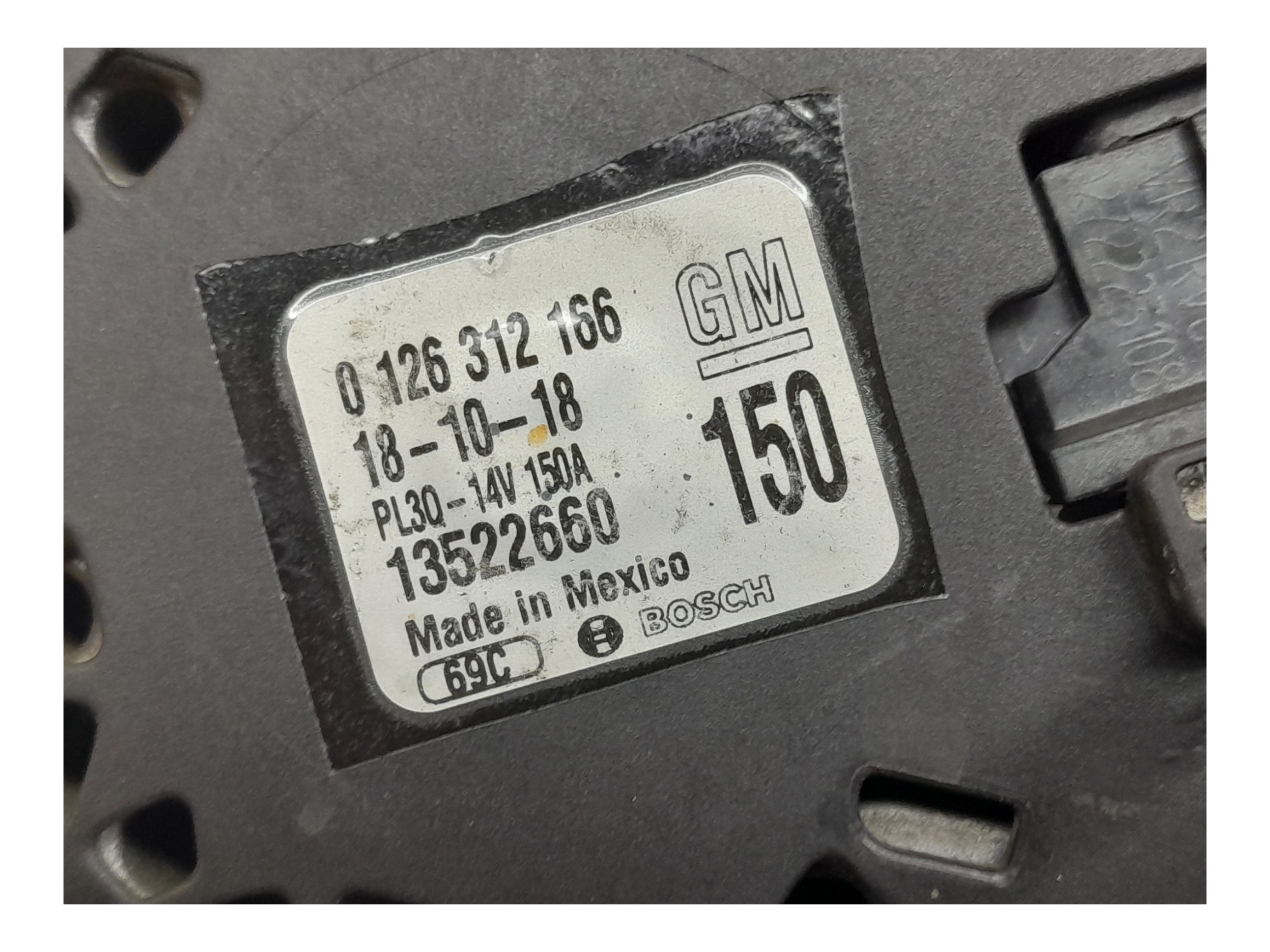 Alternador Chevrolet Equinox Premier 2.0 16v Turbo Gas 2019 8