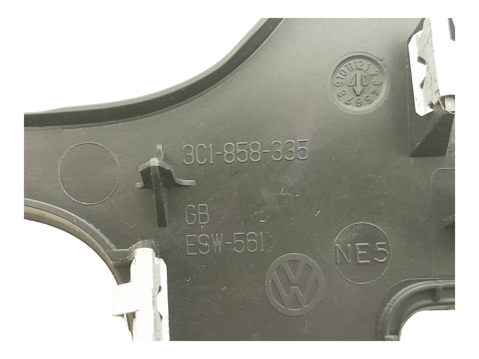 Moldura Painel De Instrumento Volkswagen Passat Tsi 2008 6