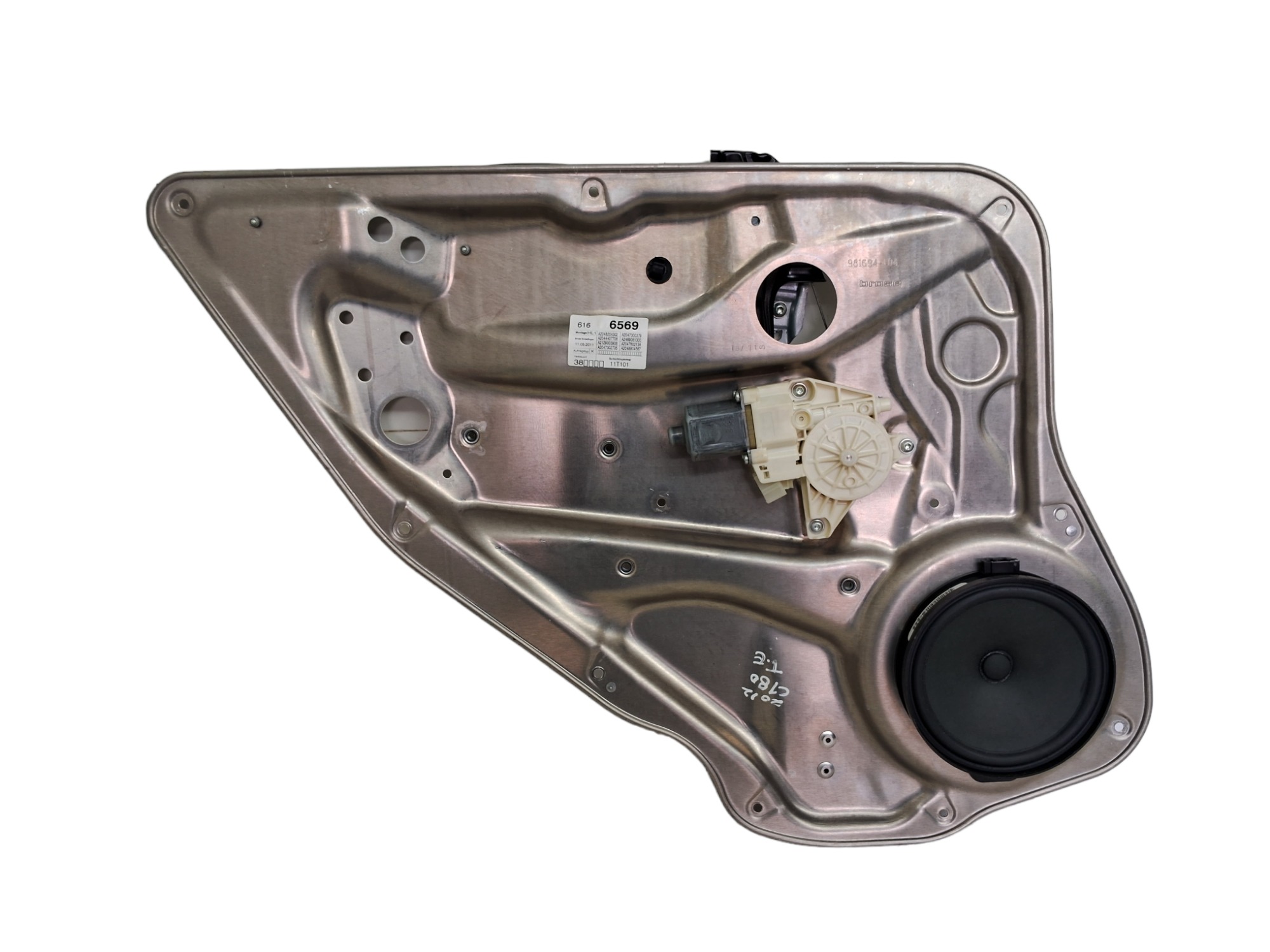 Maquina Vidro Traseira Esquerda Mercedes C180 Cgi 2012 1