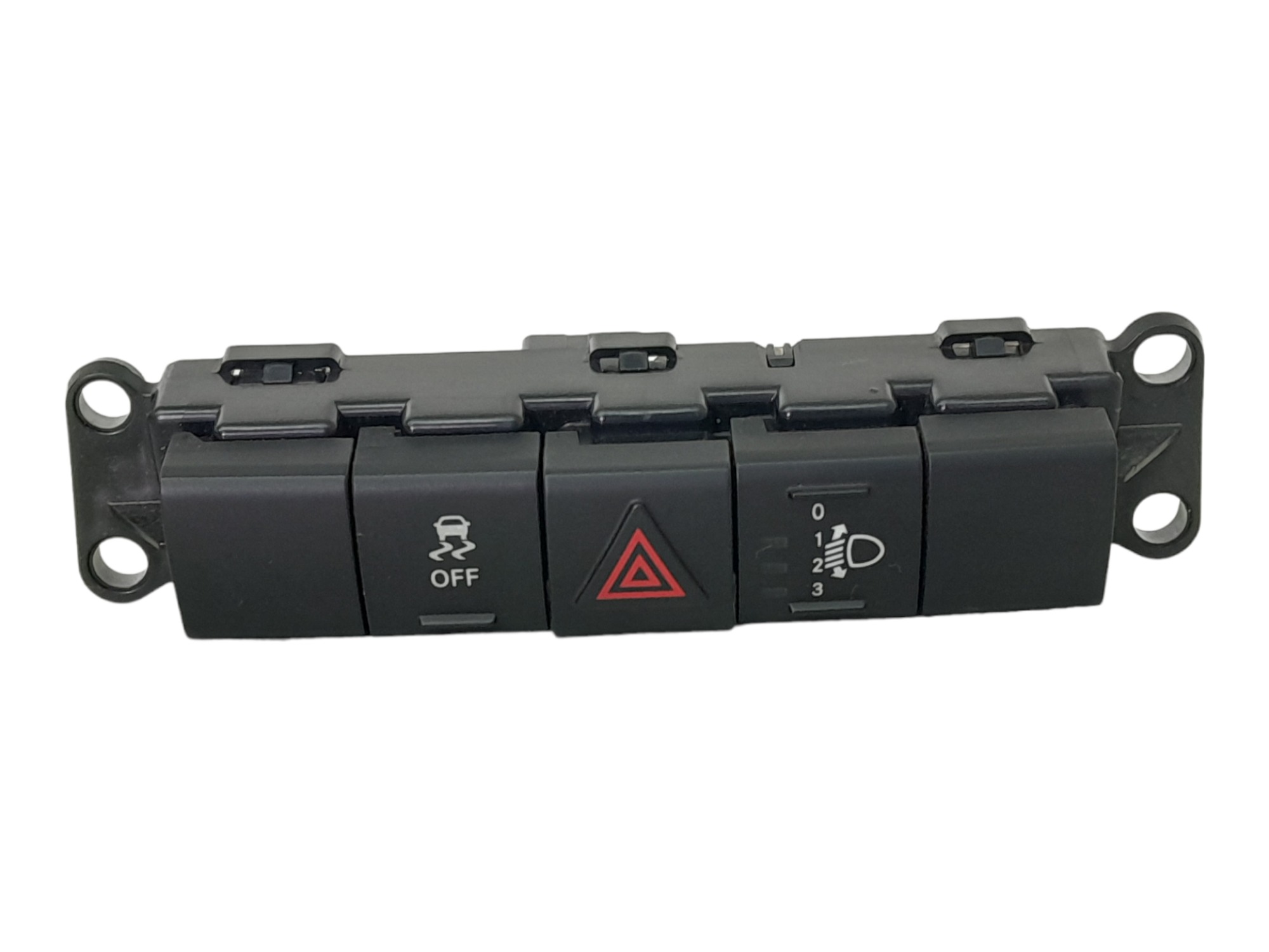 Botao Pisca Alerta E Tracao Jeep Compass Sport 2014 – Preto