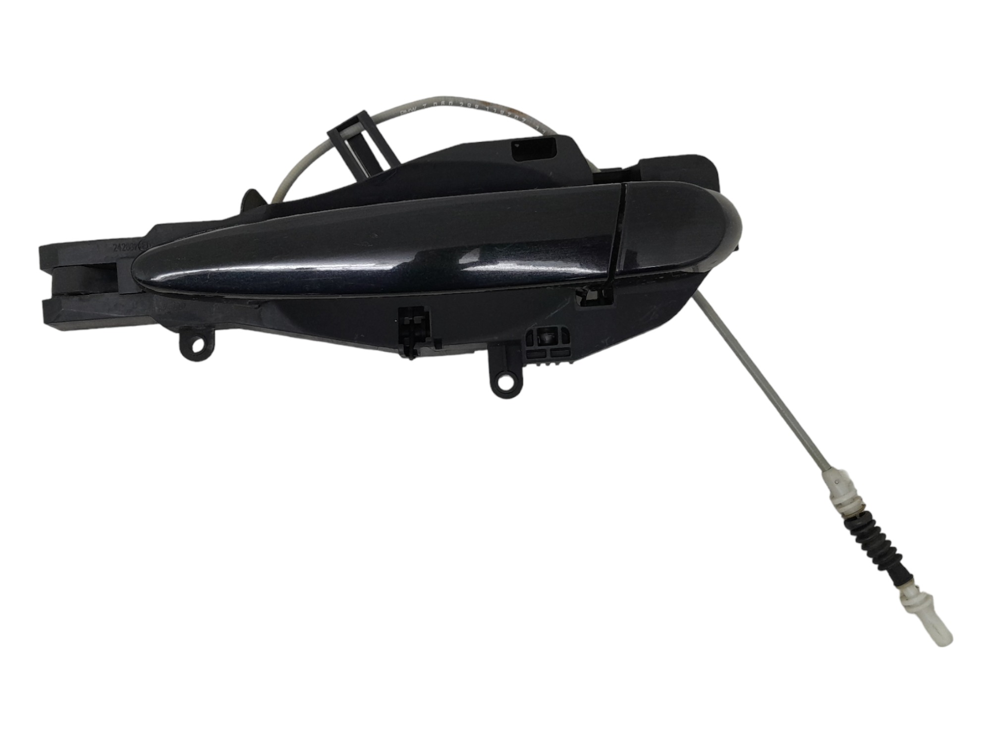 Macaneta Externa Traseira Esquerda Bmw X1 Sdrive18i 2011 Preto Traseira 1