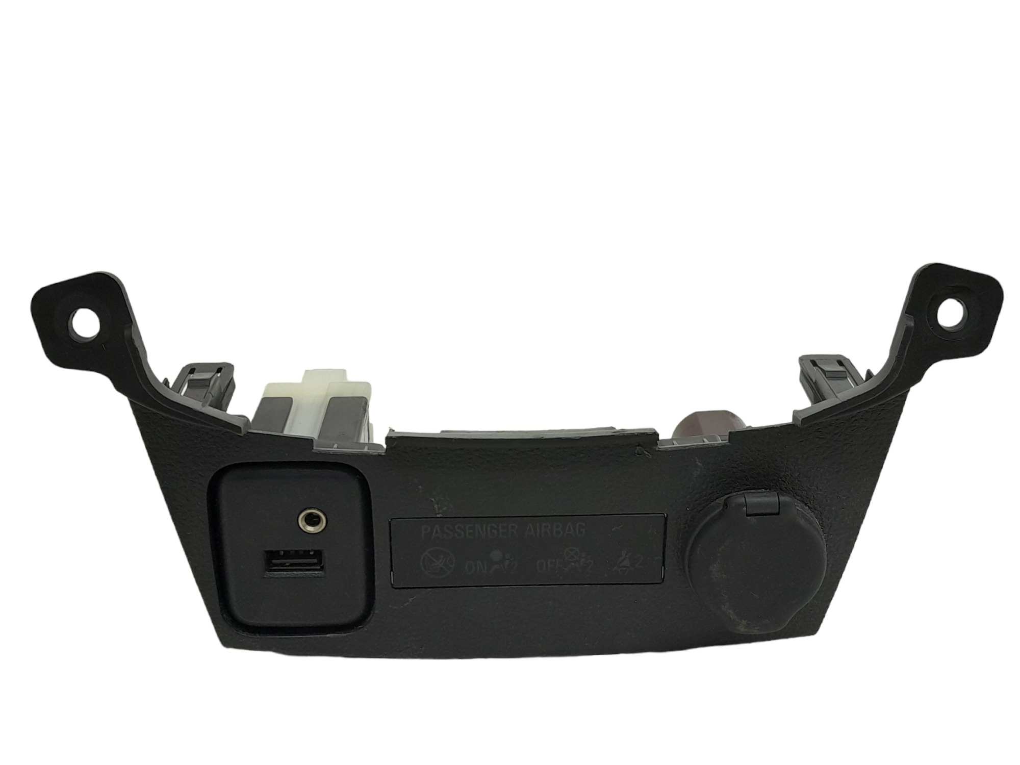 Moldura Usb Com Acendedor Chevrolet Tracker 1.4 2019 Preta 1