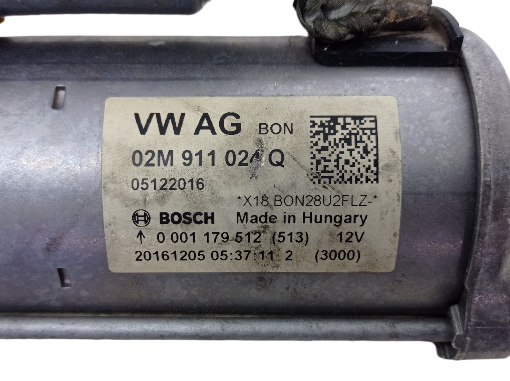 Motor Arranque Volkswagen Golf 1.4 16v Flex Automatico 2017 8