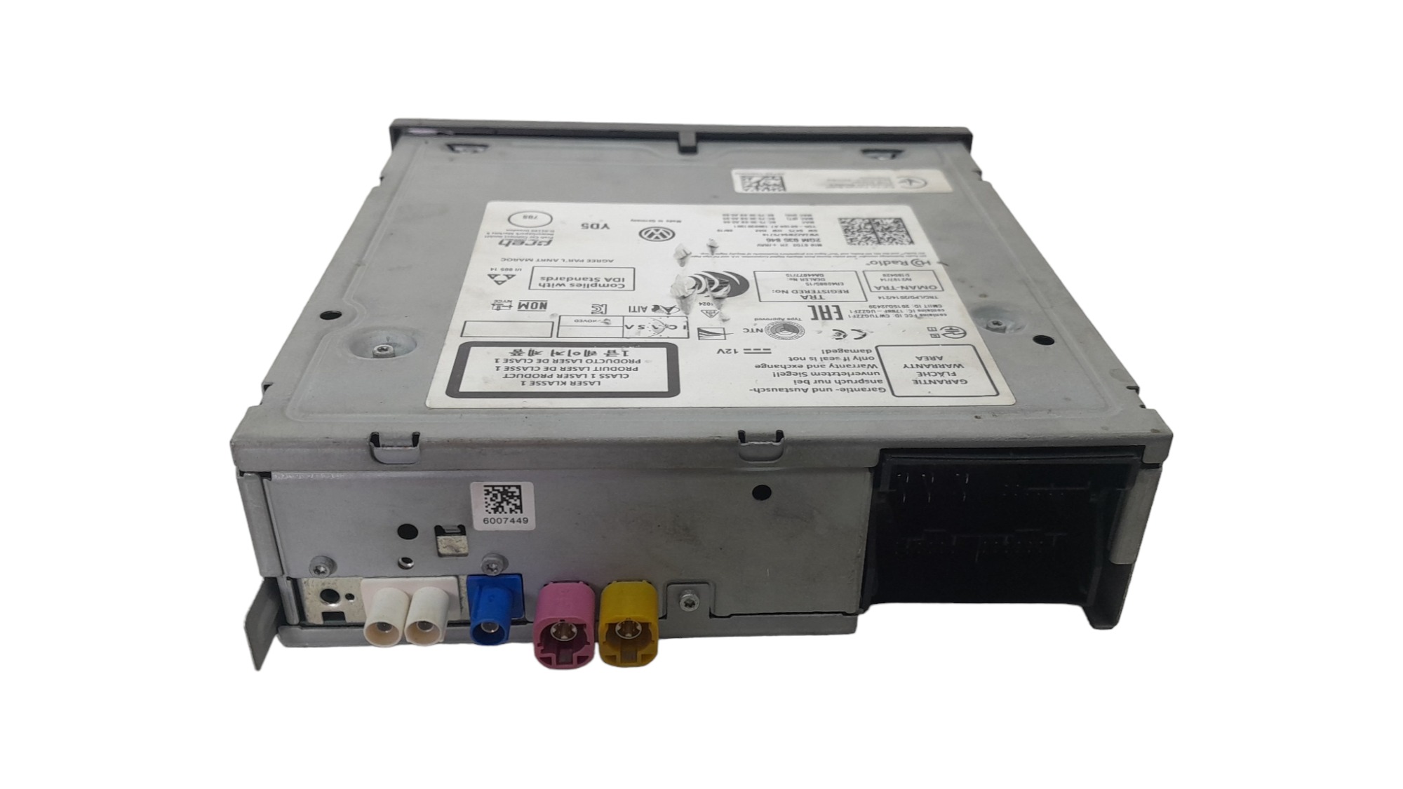 Radio Cd Player Mib Volkswagen Passat 2018 3