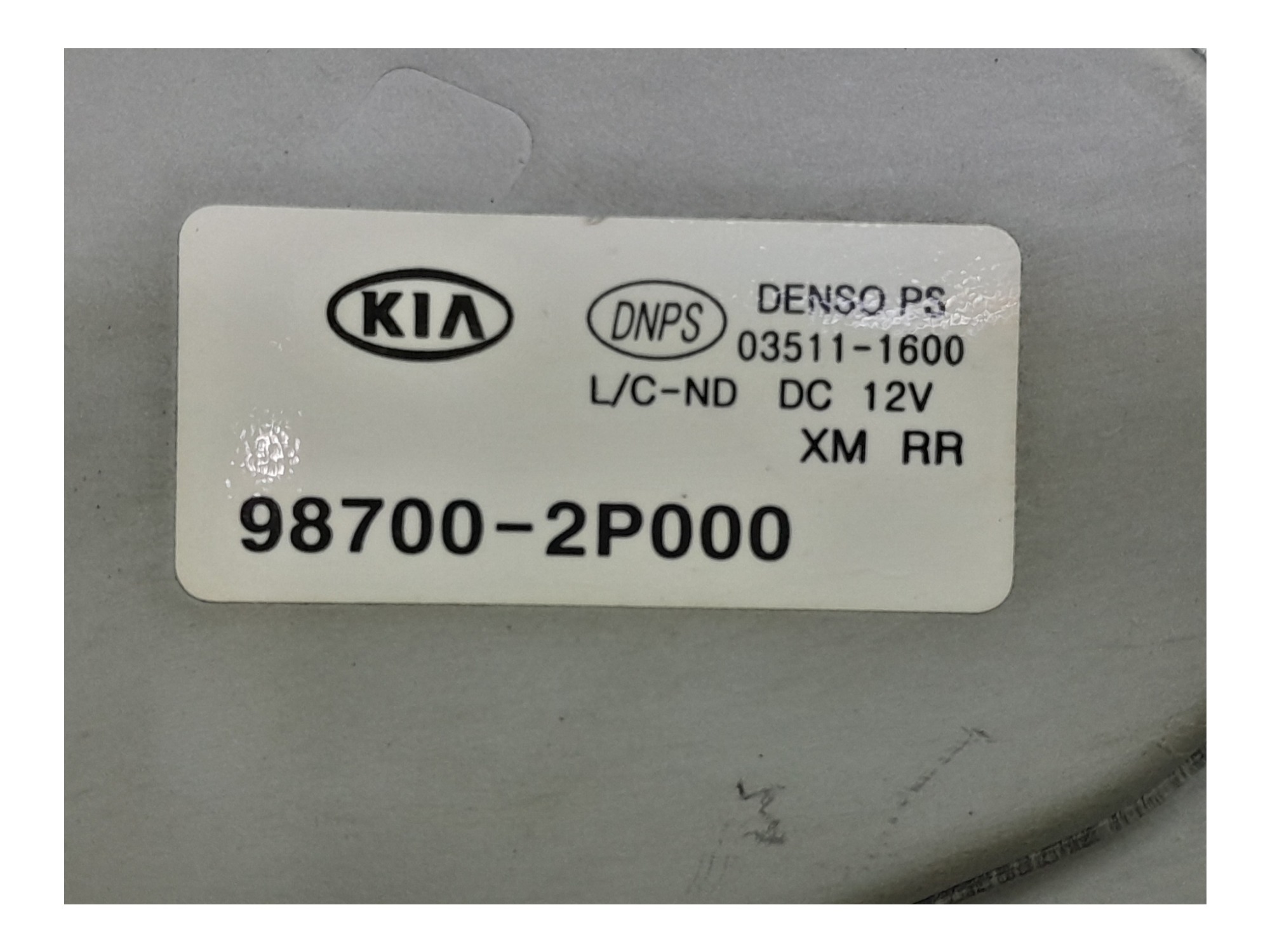 Maquina Limpador Traseiro Kia Sorento 2011 7