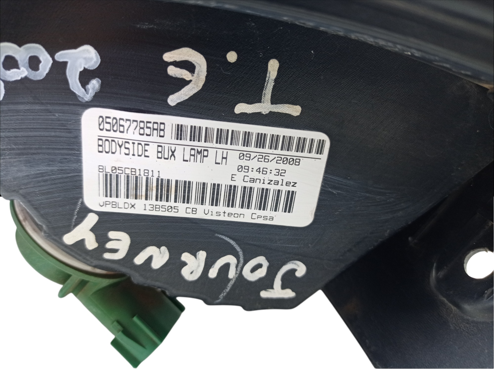 Lanterna Esquerda Dodge Journey 2009 6
