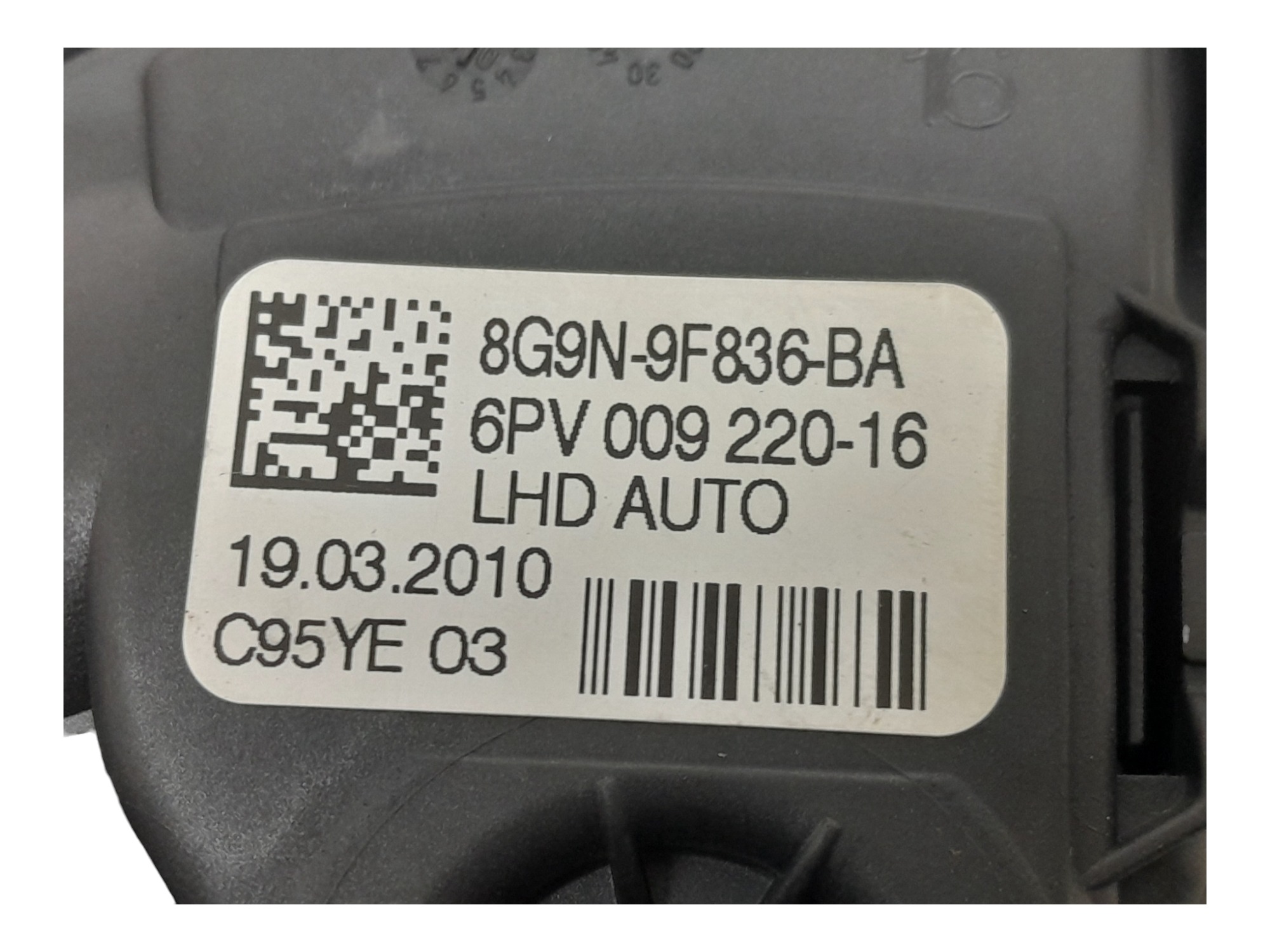 Pedal Acelerador Volvo Xc60 T6 Dynamic 2010 7