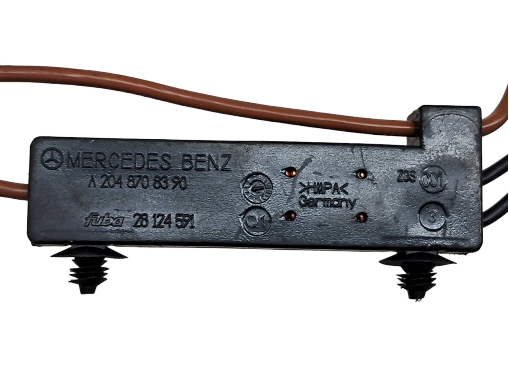 Modulo Sensor Antena Traseiro Esquerdo Mercedes C180 2012 6