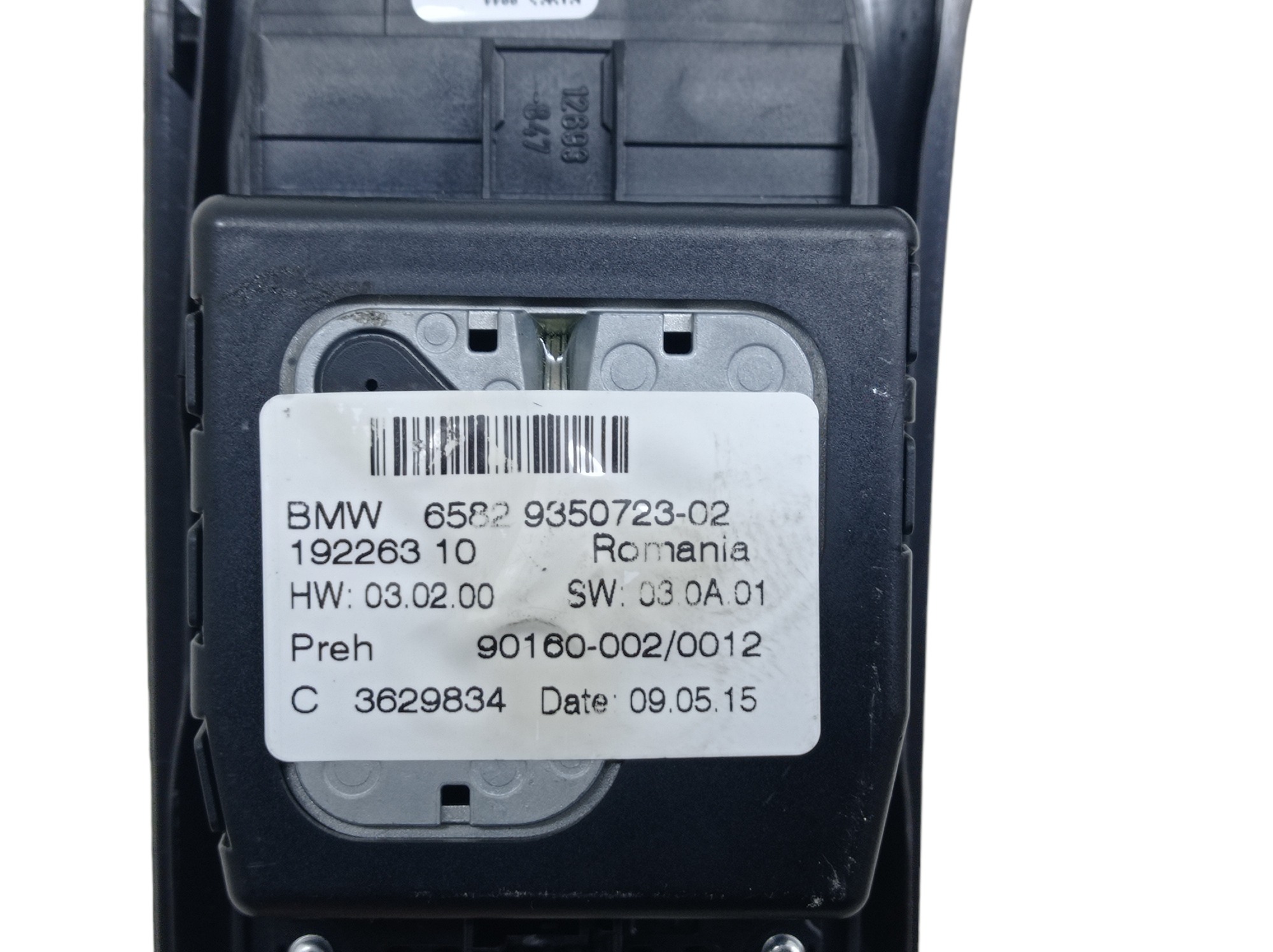Moldura Console Com Botao Idrive Multimidia Bmw X5 2016 9