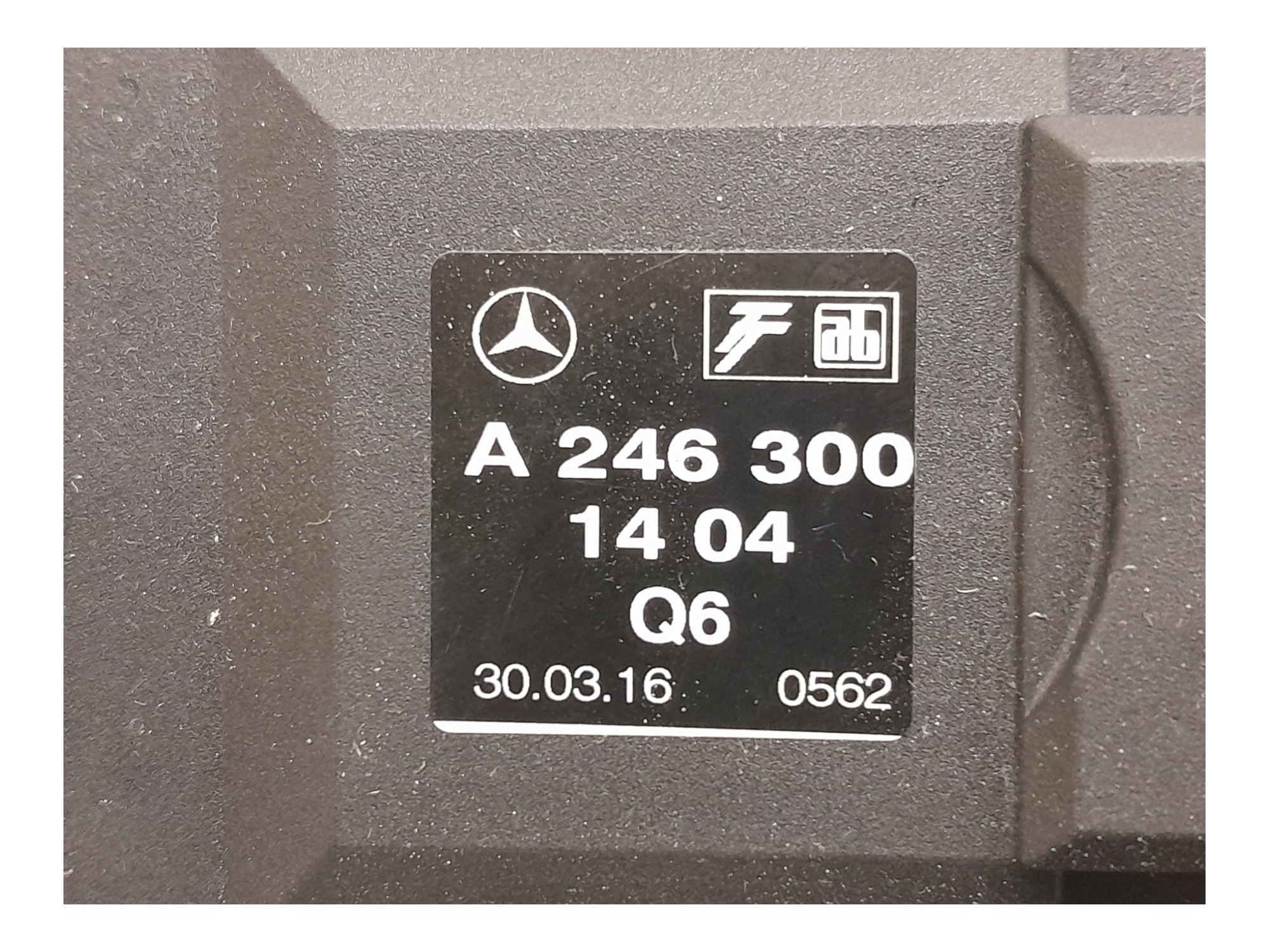 Pedal Acelerador Mercedes A200 1.6 2017 7