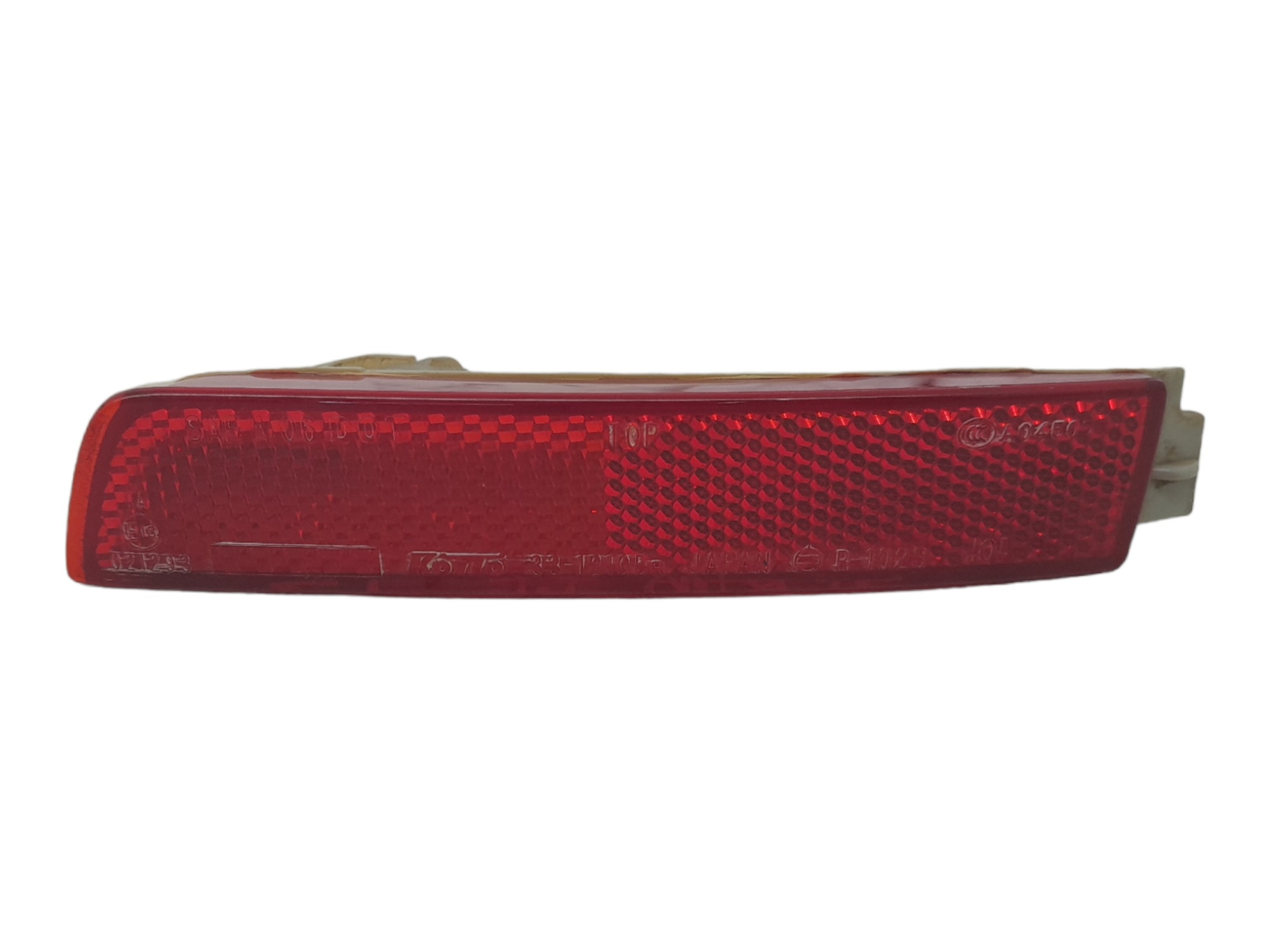 Refletor Olho De Gato Traseiro Esquerdo Nissan Sentra 2015 Vermelho