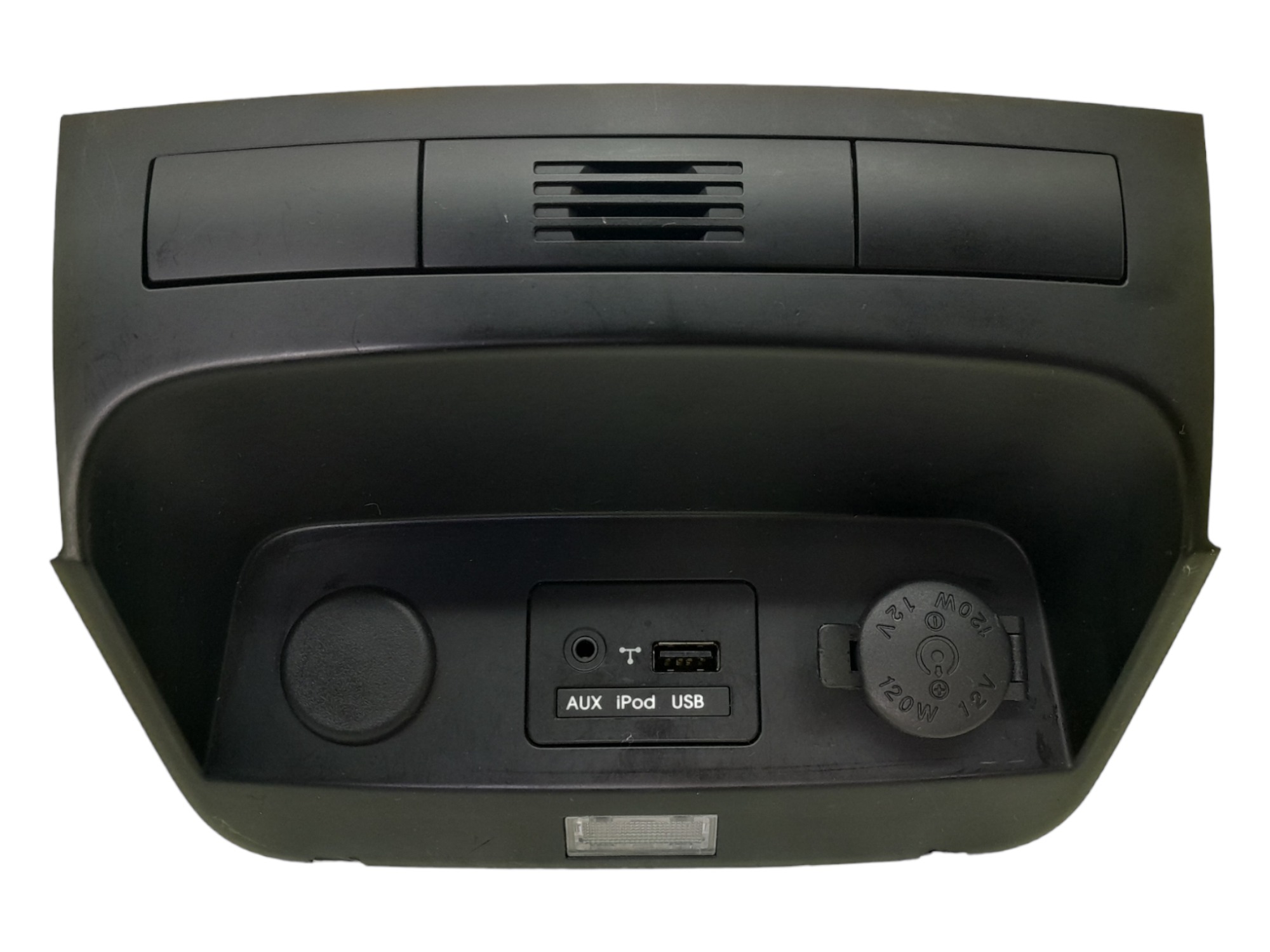 Moldura Acendedor Entrada Usb Kia Sorento 2013 Preto 1