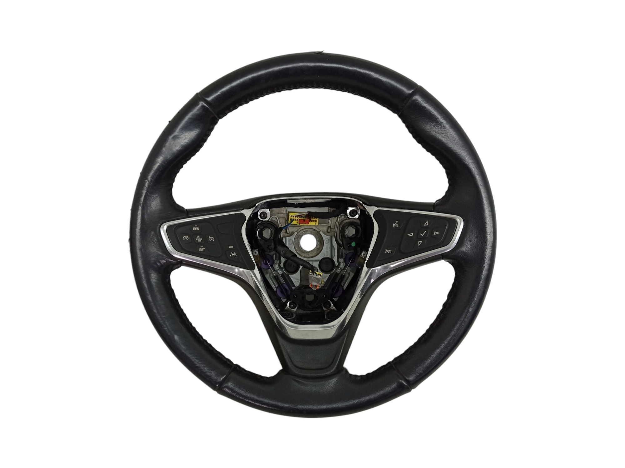 Volante Com Controle Som Chevrolet Equinox 2018  Preto