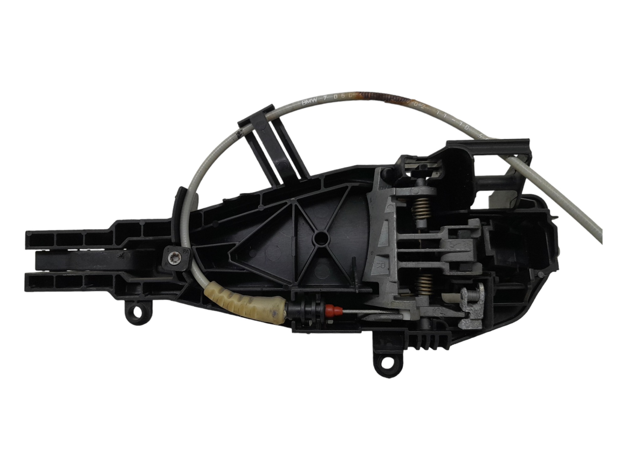 Macaneta Externa Traseira Direita Bmw X1 Sdrive18i 2011 Preto Traseira 4