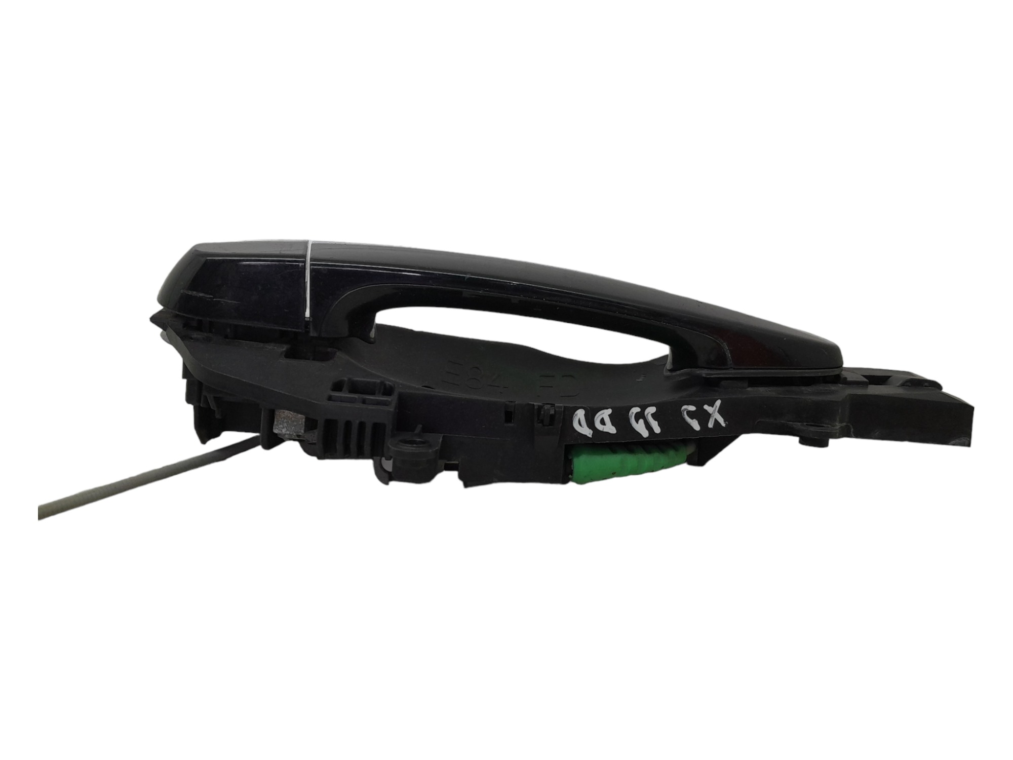 Macaneta Externa Dianteira Direita Bmw X1 Sdrive18i 2011 Preta Dianteira 2