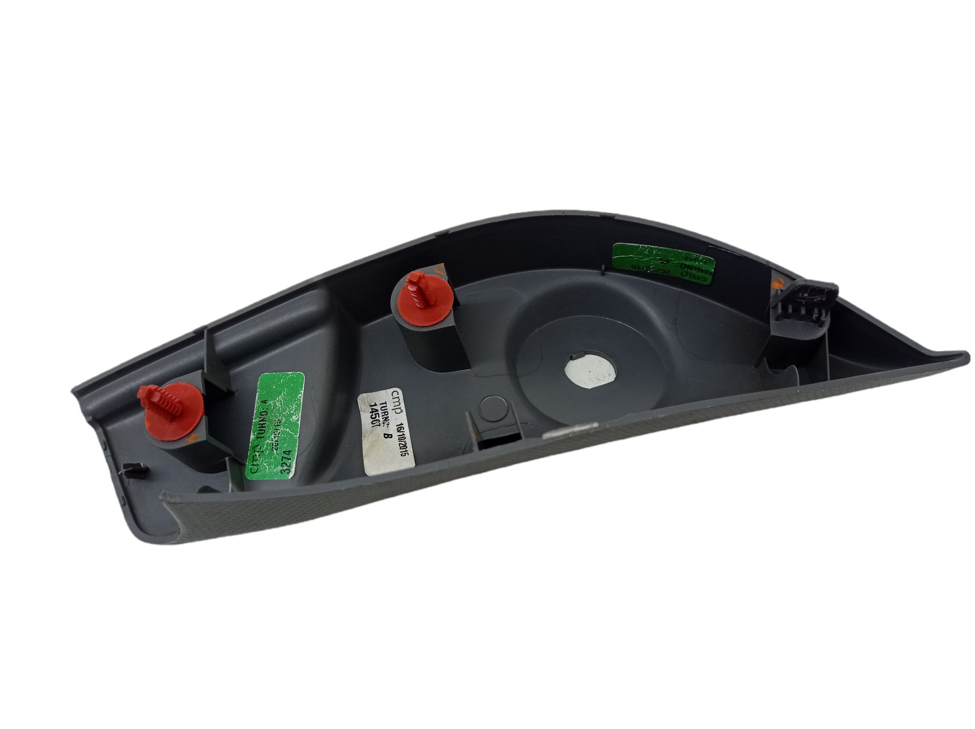 Acabamento Retrovisor Interno Esquerdo Fiat Palio 2016  – Cinza 5