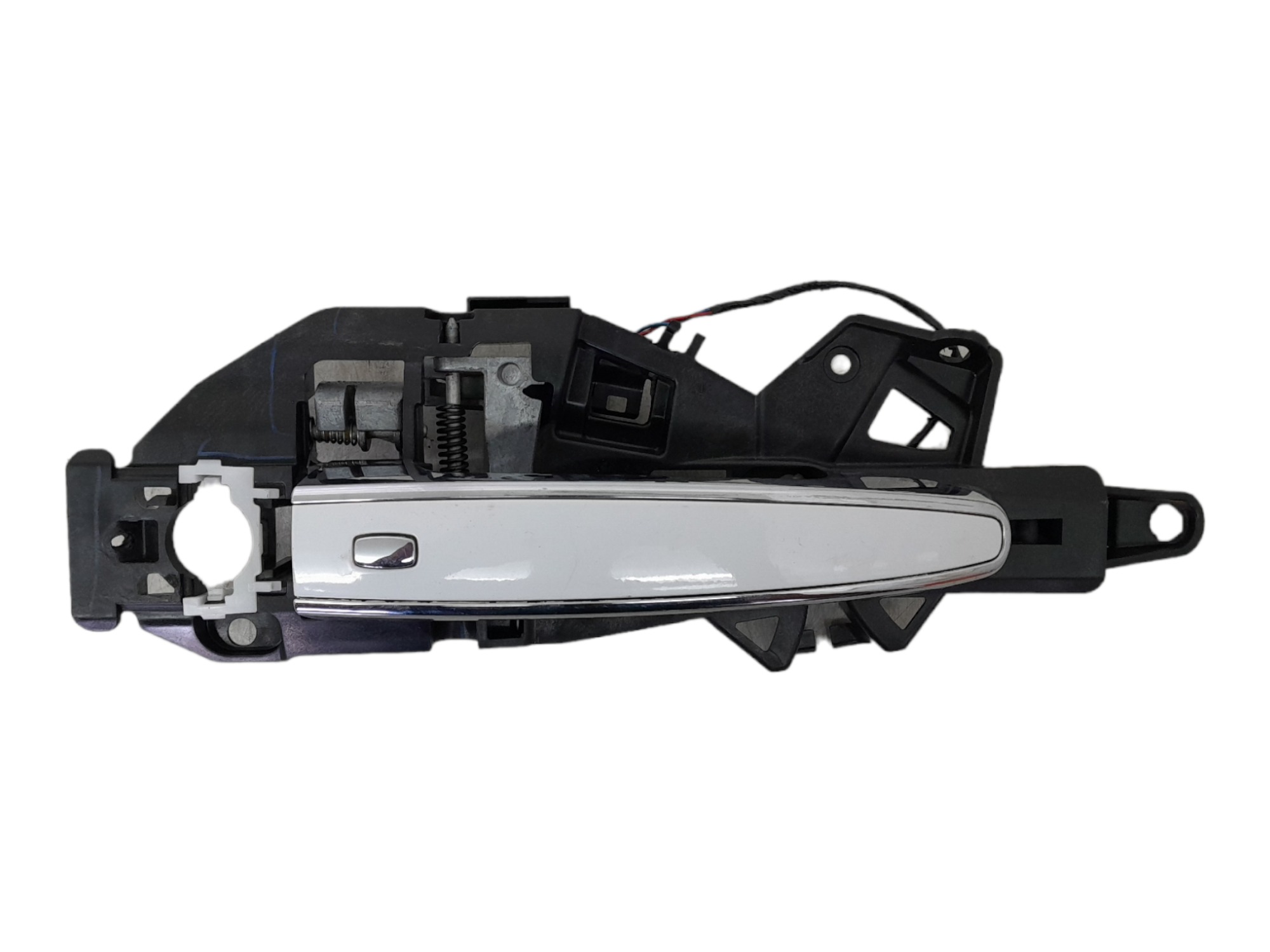 Macaneta Externa Traseira Esquerda Chevrolet Equinox 2018 Branco Traseira 1