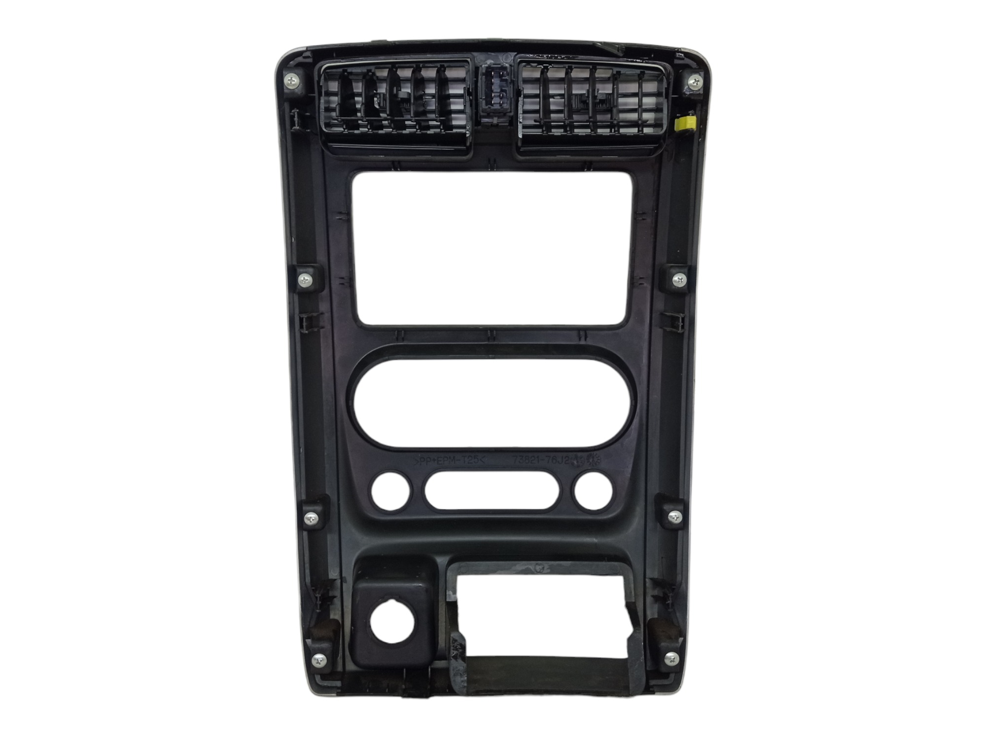 Moldura Central Painel Suzuki Jimny 2016 Cinza 3