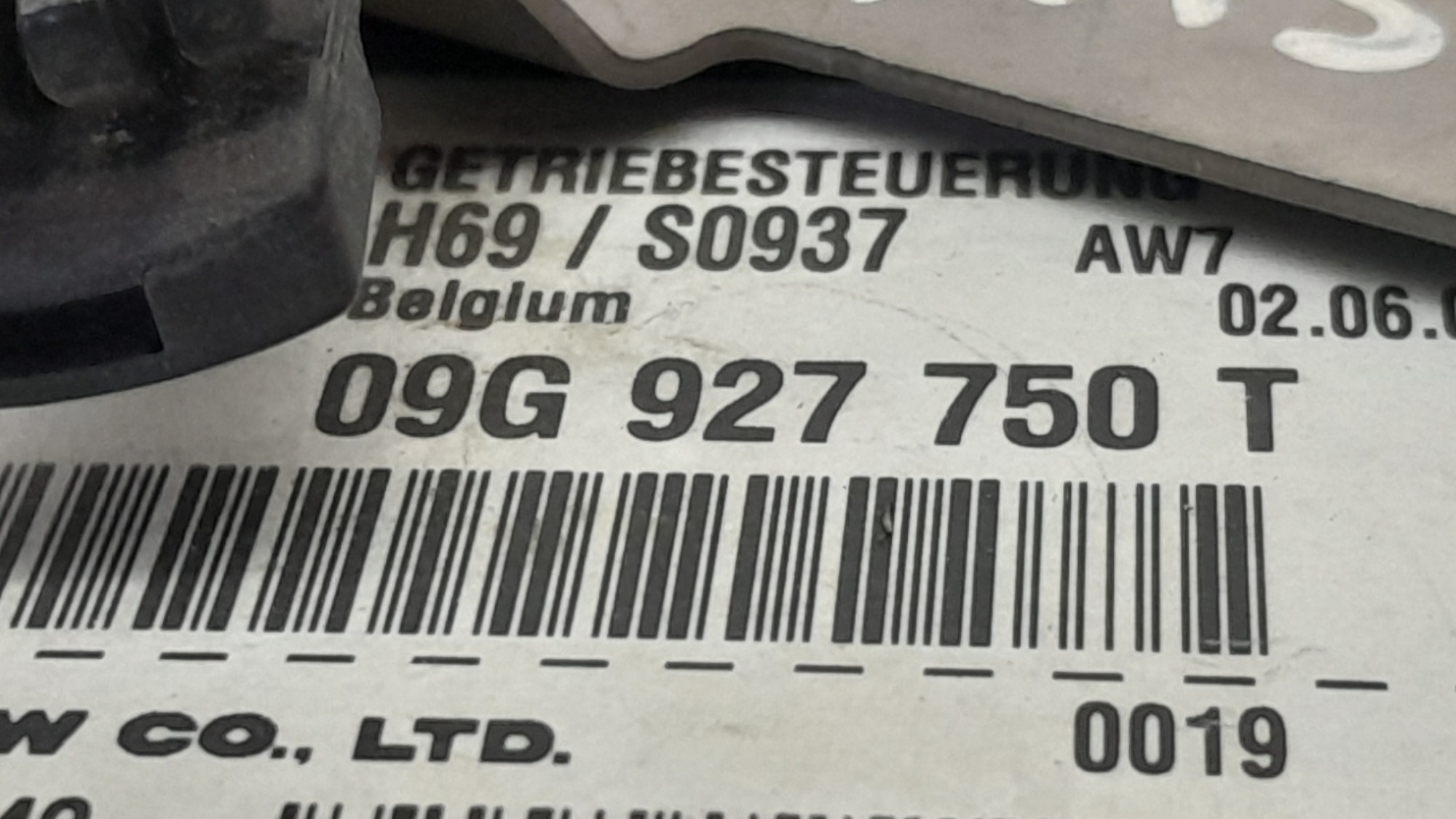 Modulo Cambio Automatico Volkswagen Passat 2.0 16v Gas 2008 7