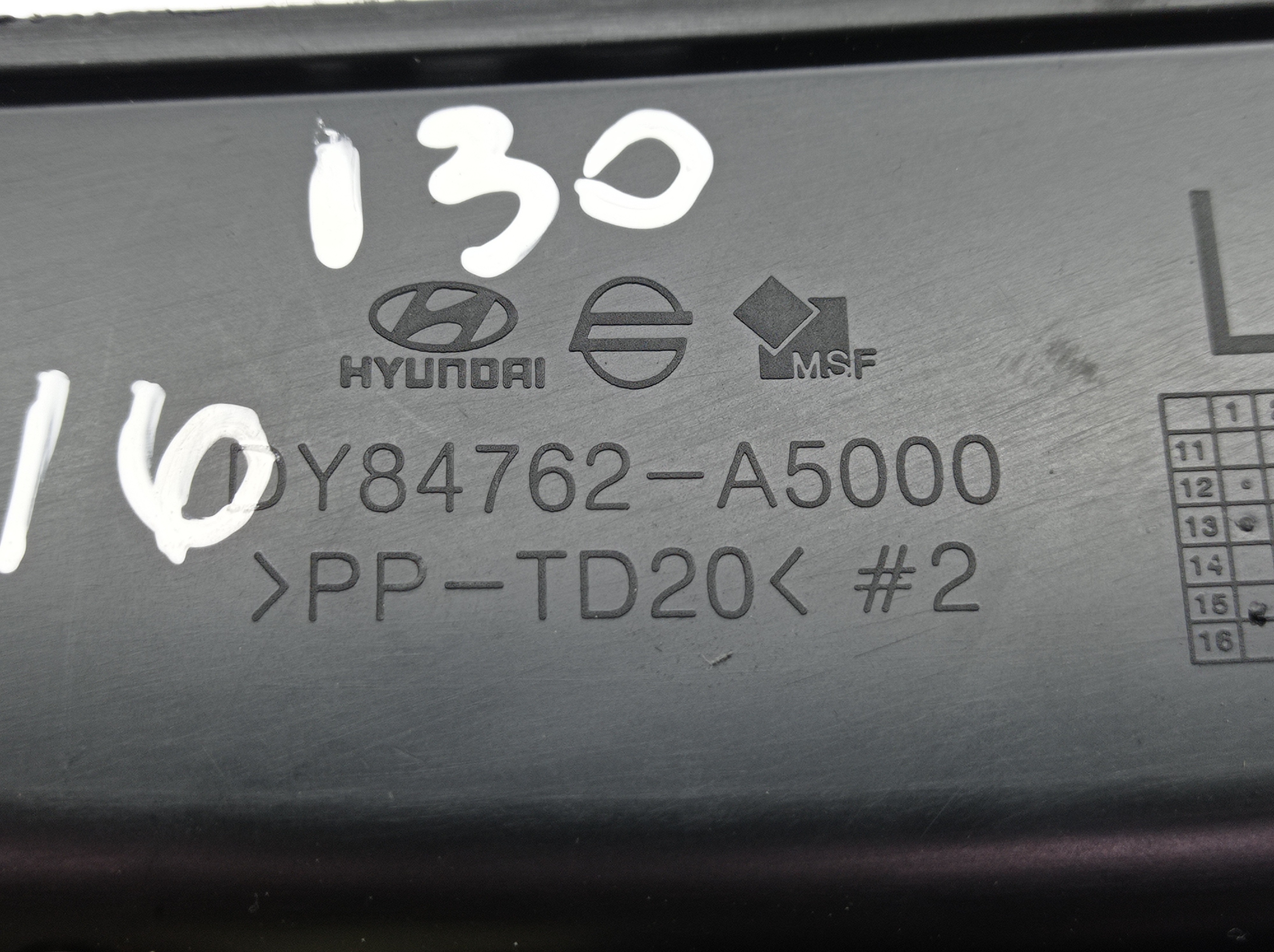 Moldura Tomada 12v Entrada Aux Usb Hyundai I30 2016 6