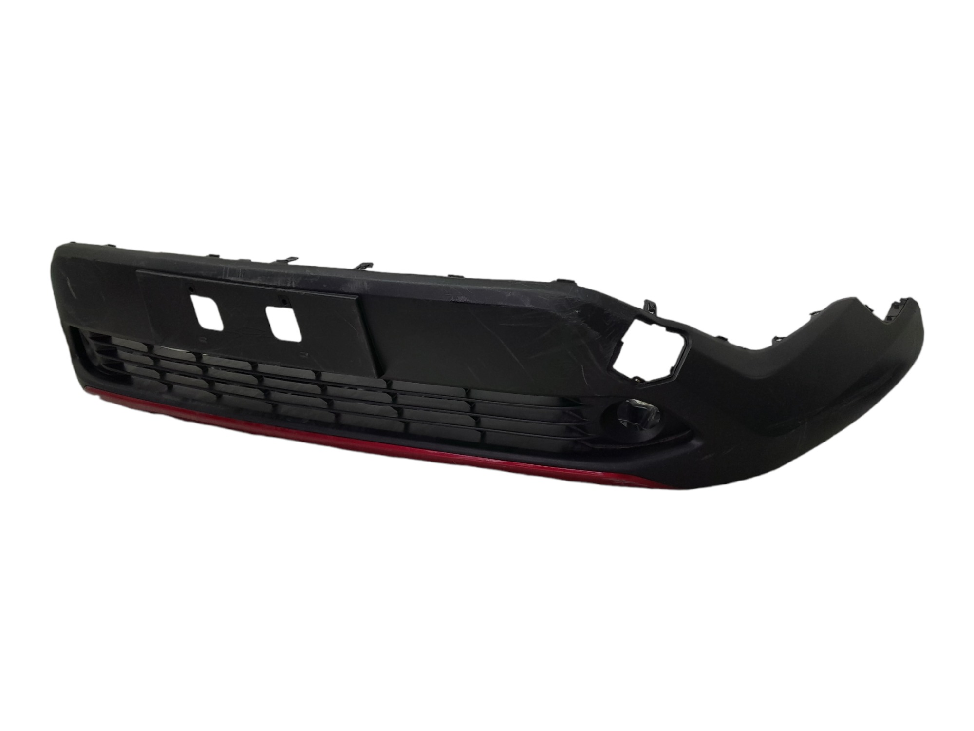 Parachoque Inferior Dianteiro Toyota Corolla Cross Xre 2024 – Preto E Vermelho 2