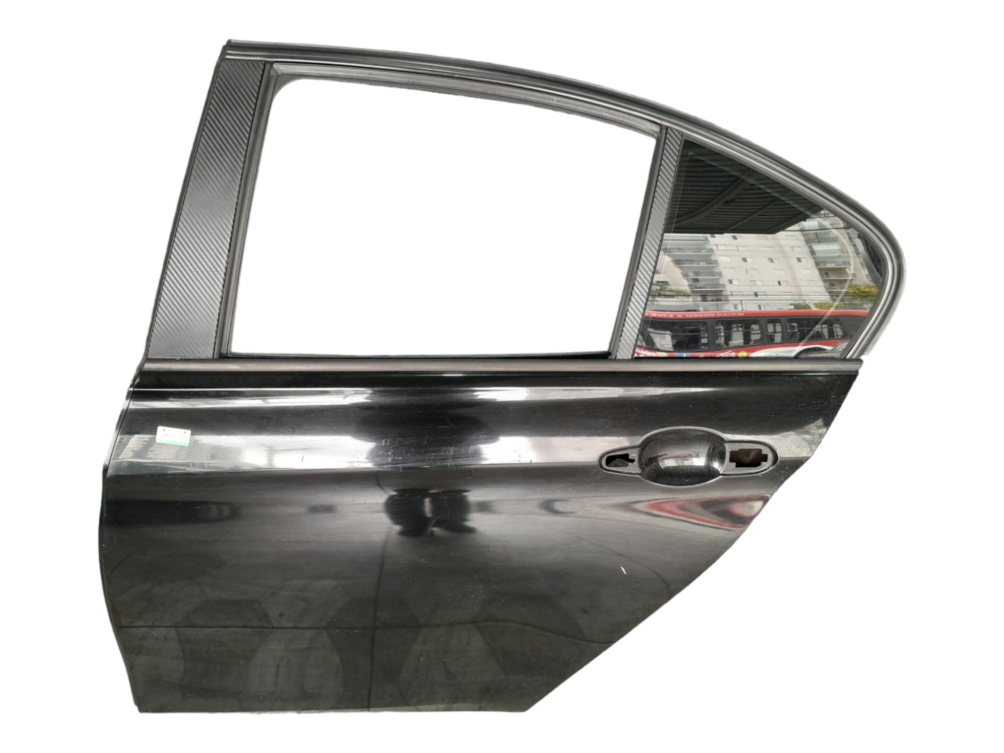 Porta Traseira Esquerda Bmw 320i Active 2013 Traseira Esquerdo Preto