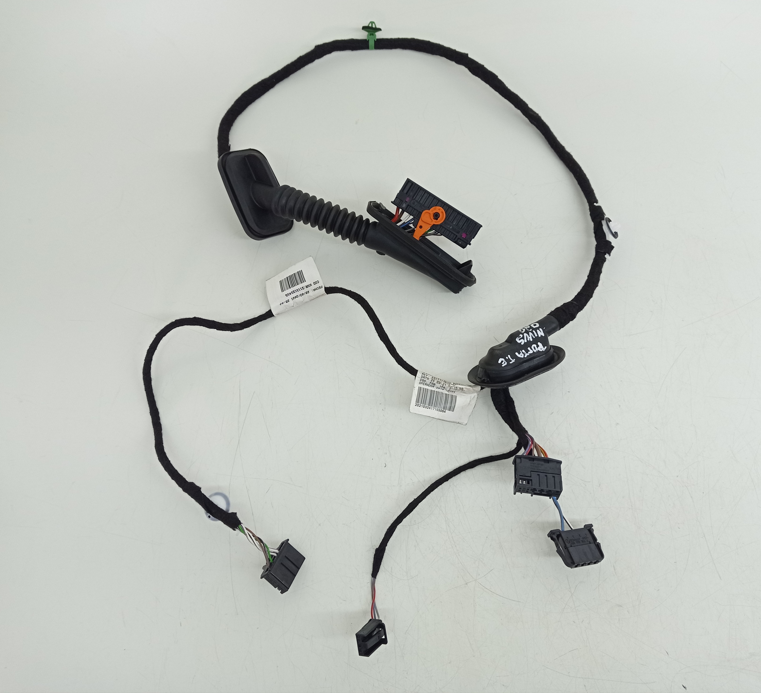 Chicote Porta Traseira Esquerda Volkswagen Nivus Tsi 2021