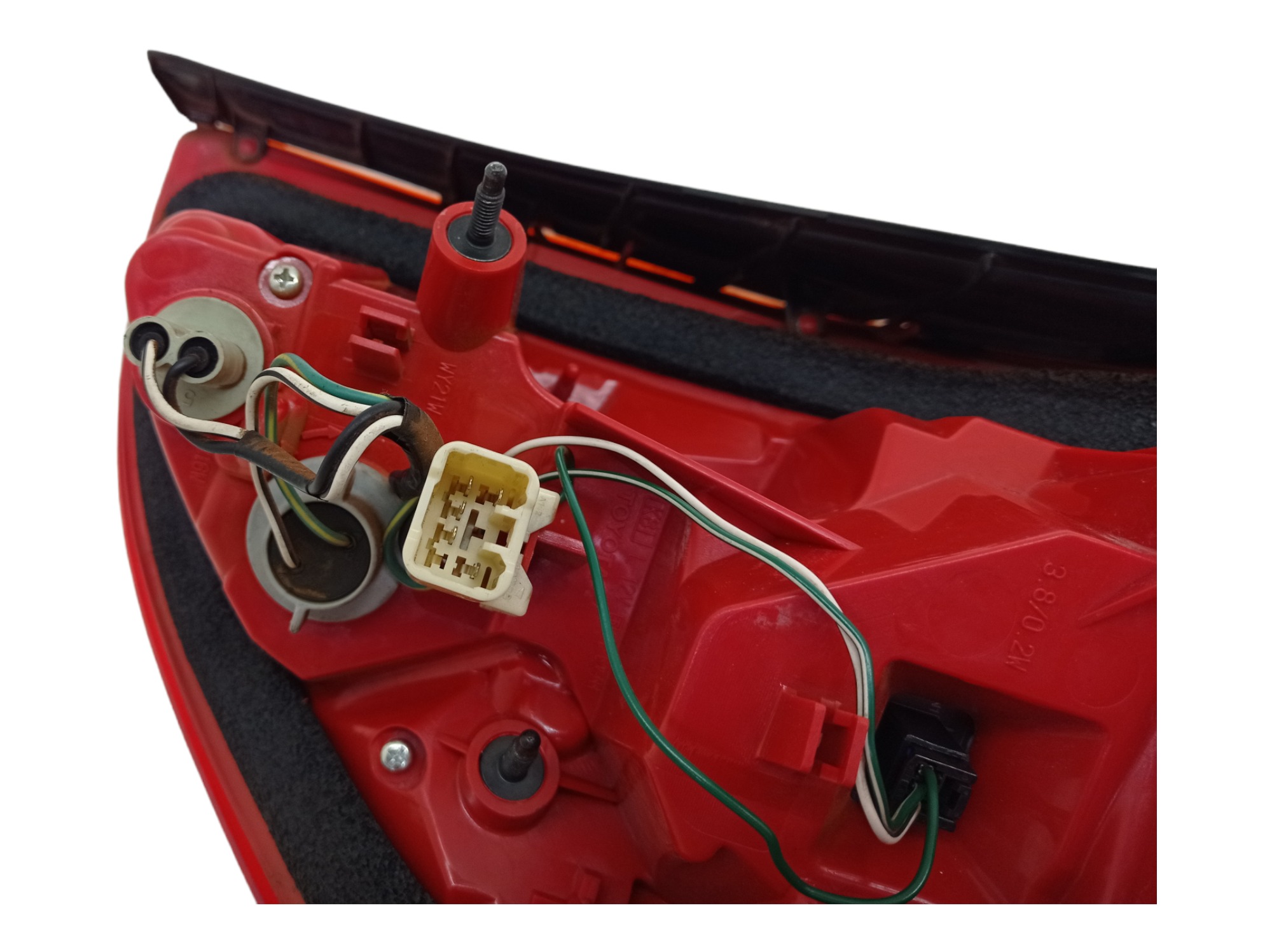 Lanterna Em Led Esquerda Toyota Rav4 2009  Esquerdo Vermelho 6