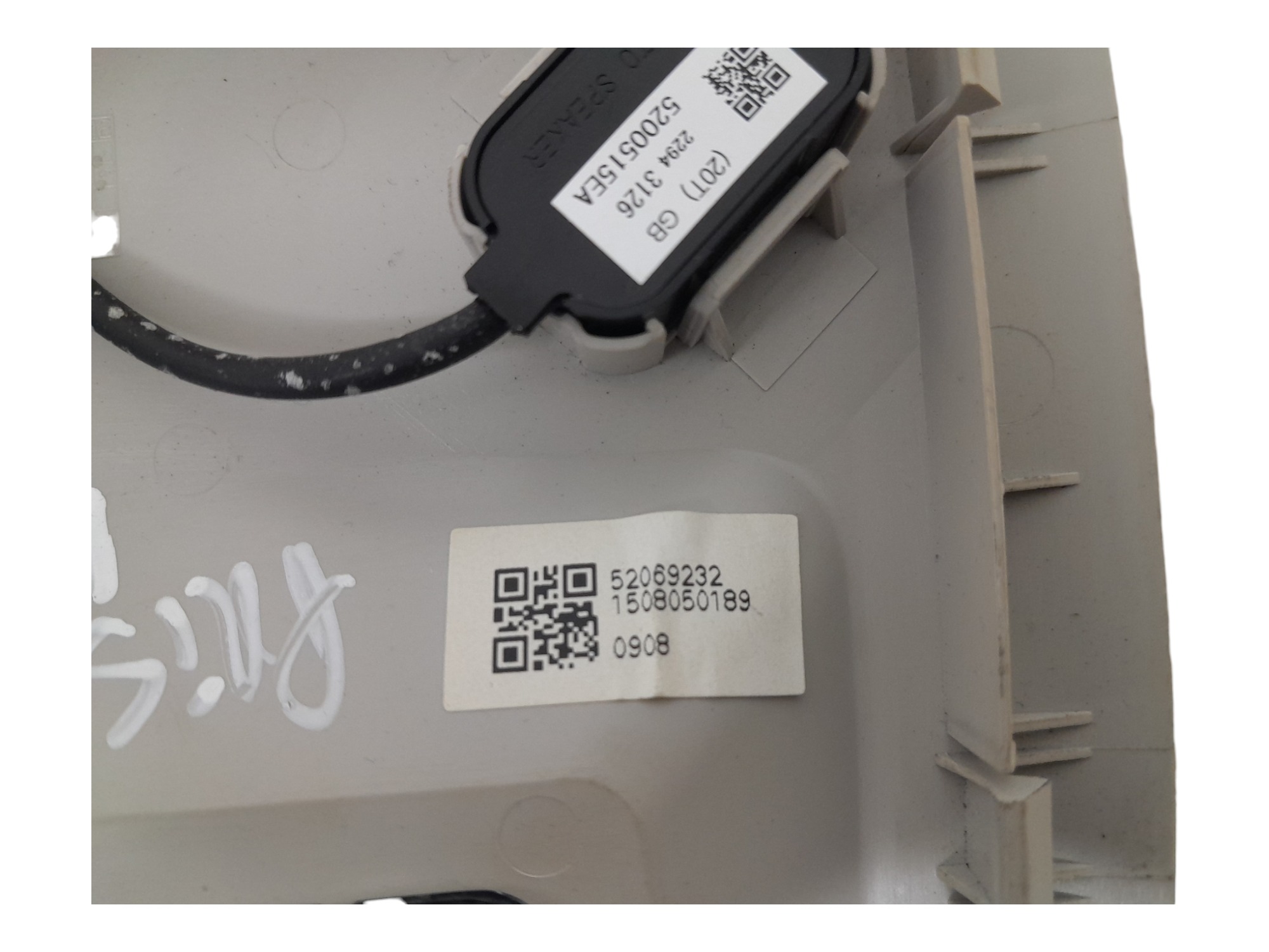 Luz Teto Cortesia Chevrolet Prisma Onix 1.4 2016 4