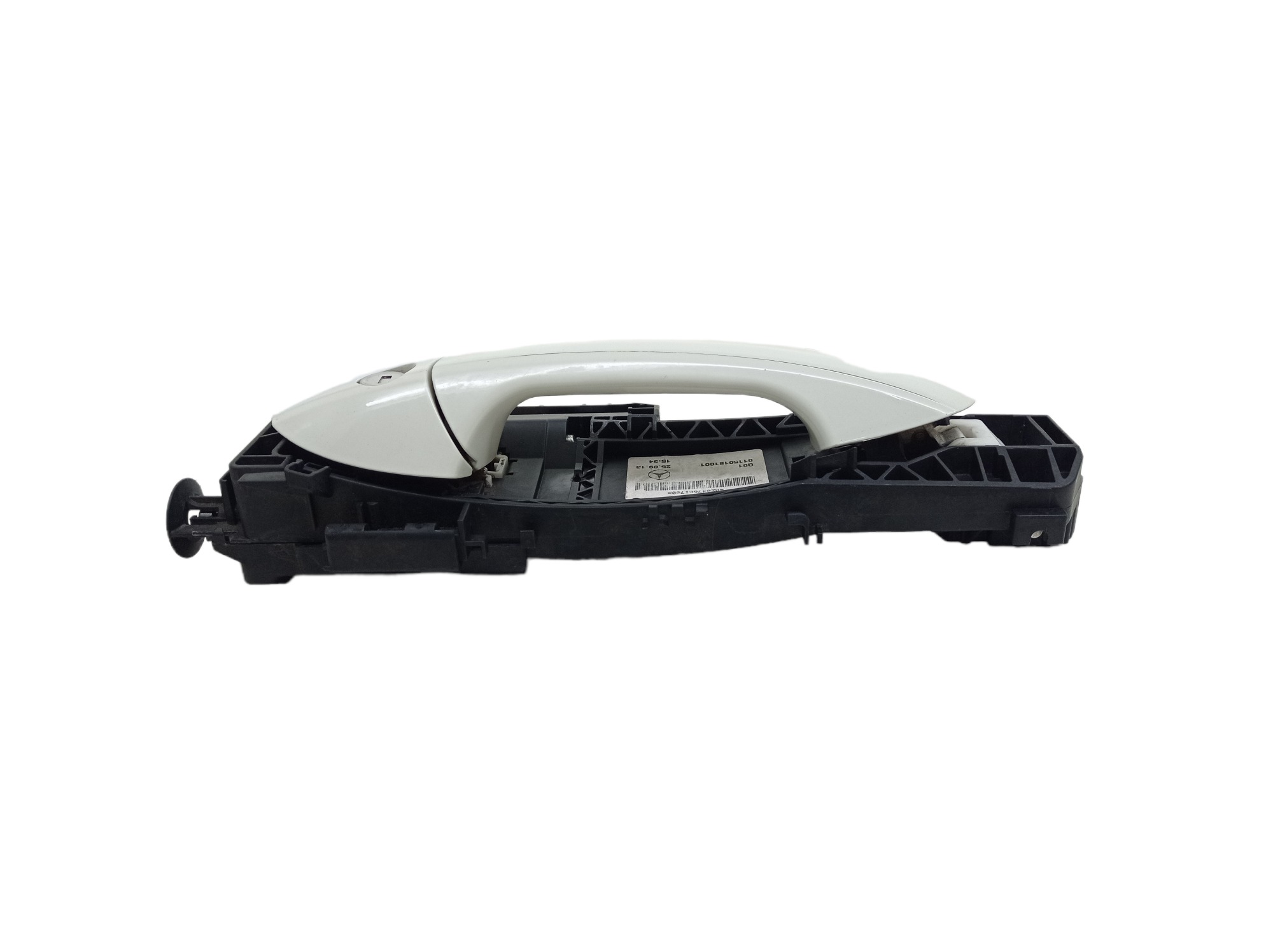 Maçaneta Externa Porta Dianteira Esquerda Mercedes A200 2014 Branco Dianteira 2