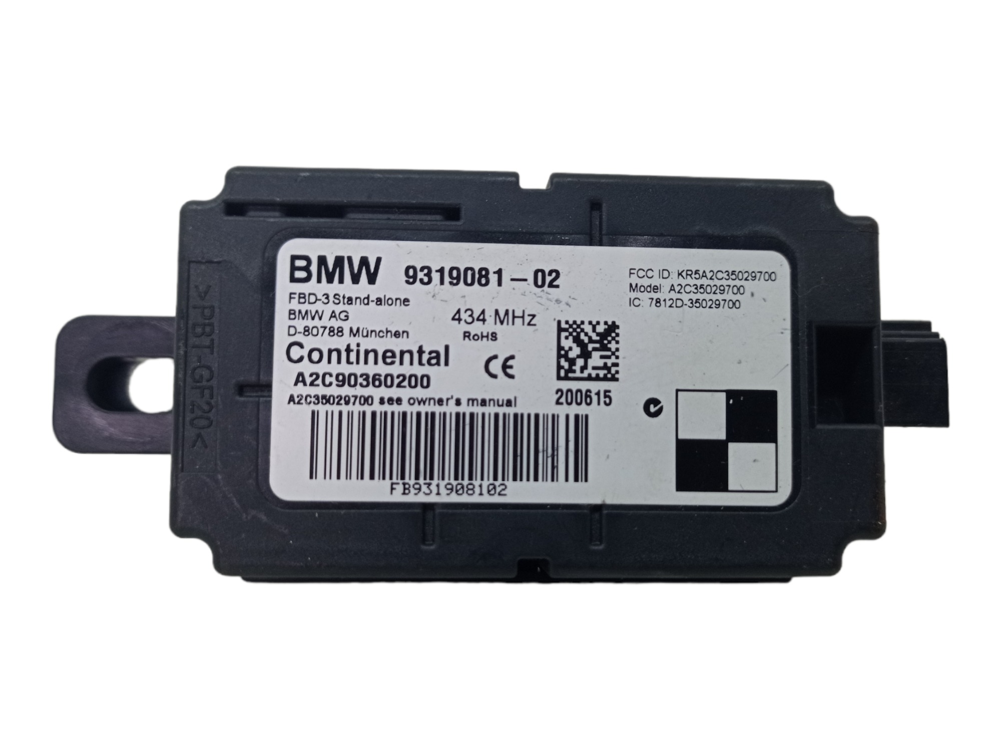 Modulo Antena Bmw X5 4.4 V8 2016