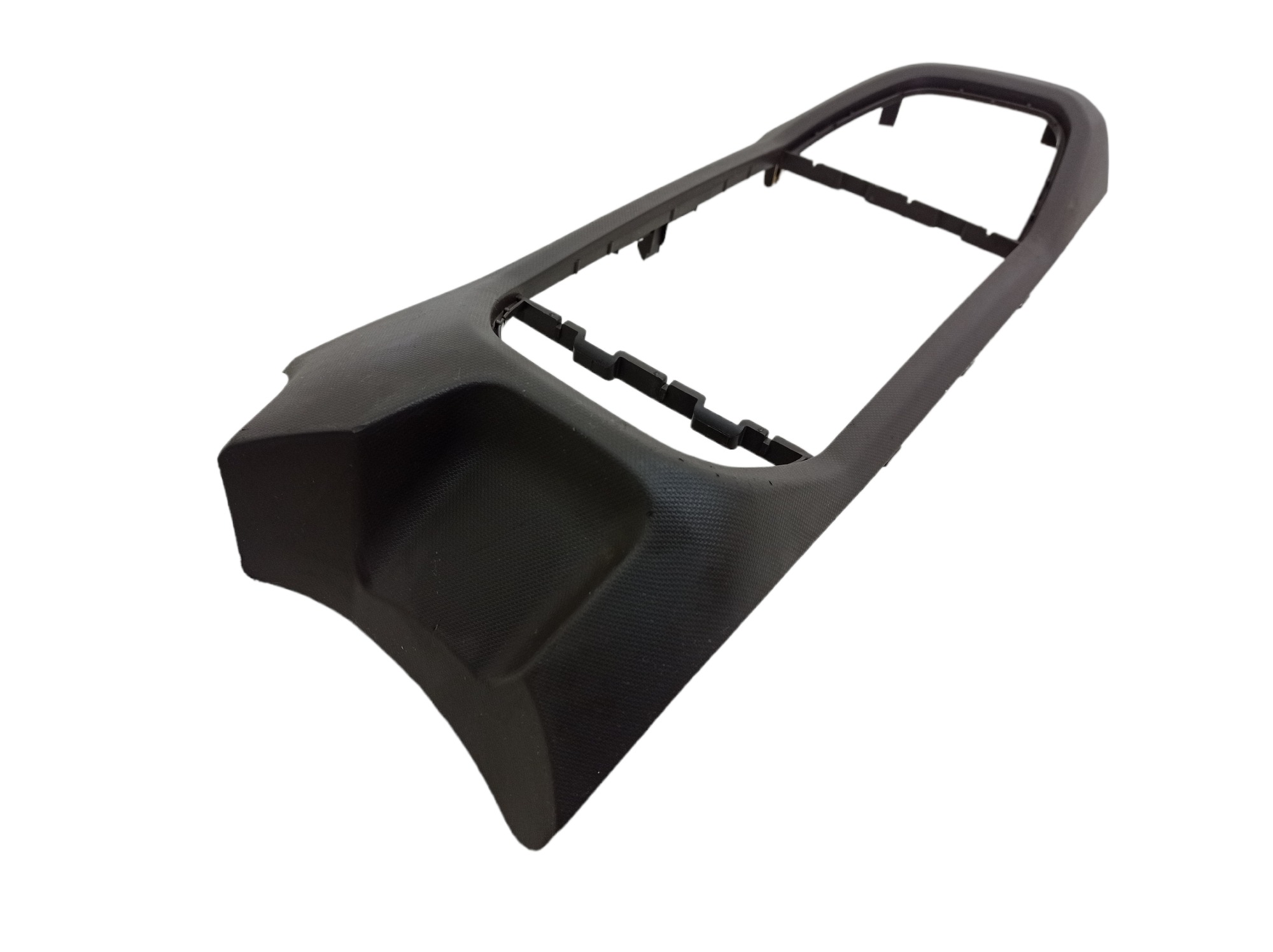 Moldura Central Painel Chevrolet Prisma Onix 2016 Cinza 2