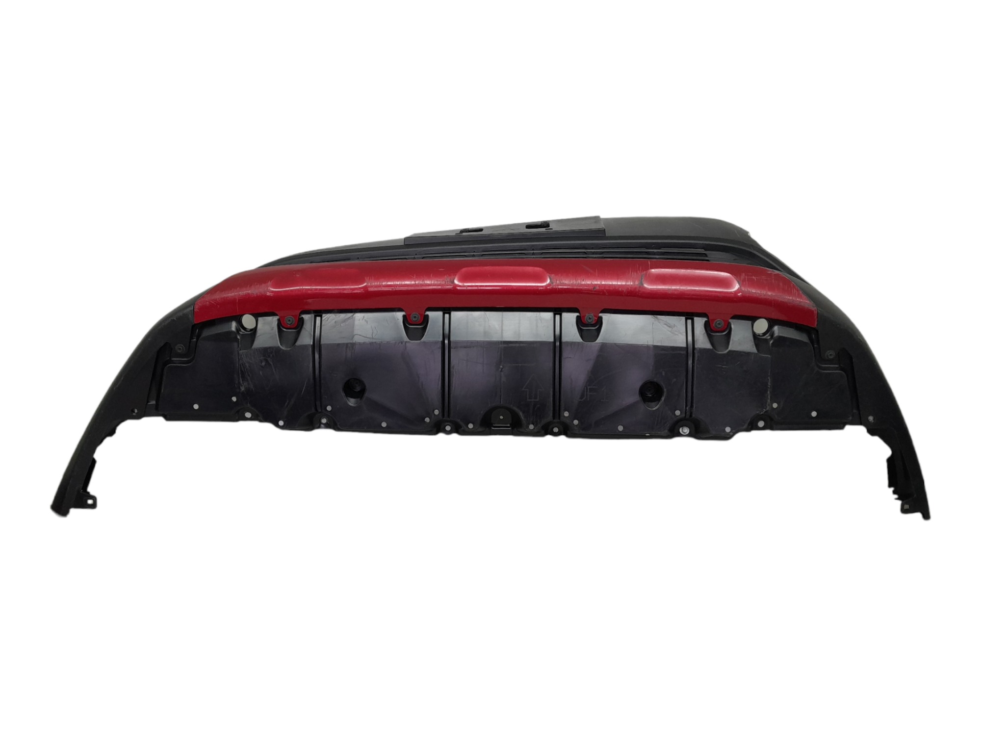 Parachoque Inferior Dianteiro Toyota Corolla Cross Xre 2024 – Preto E Vermelho 4