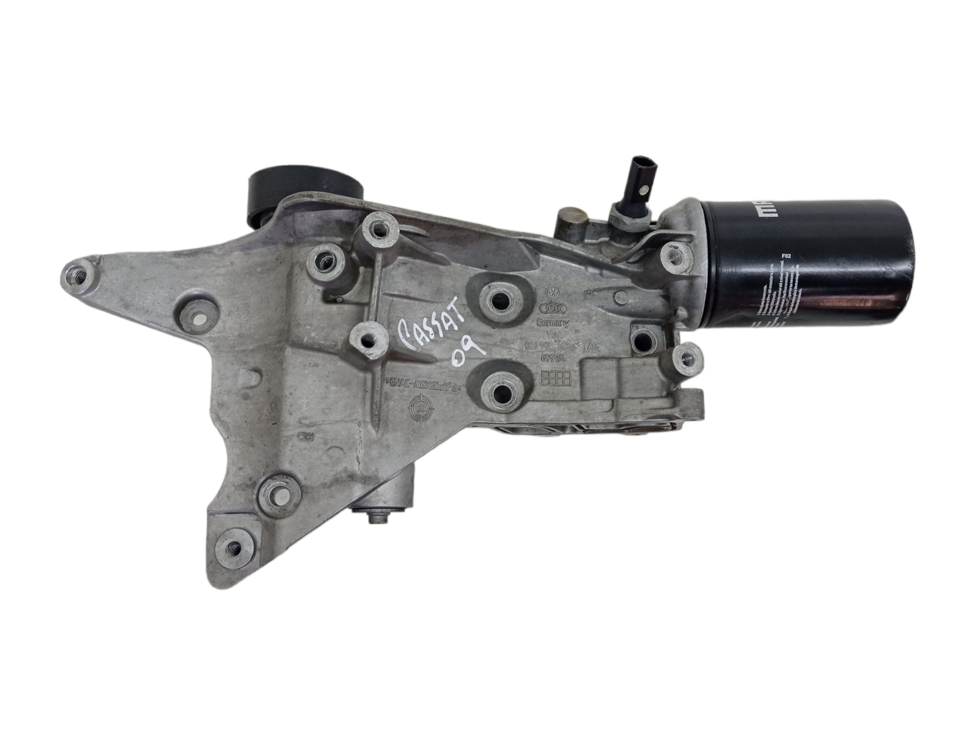 Suporte Filtro Oleo Compressor Volkswagen Passat 2.0 2009