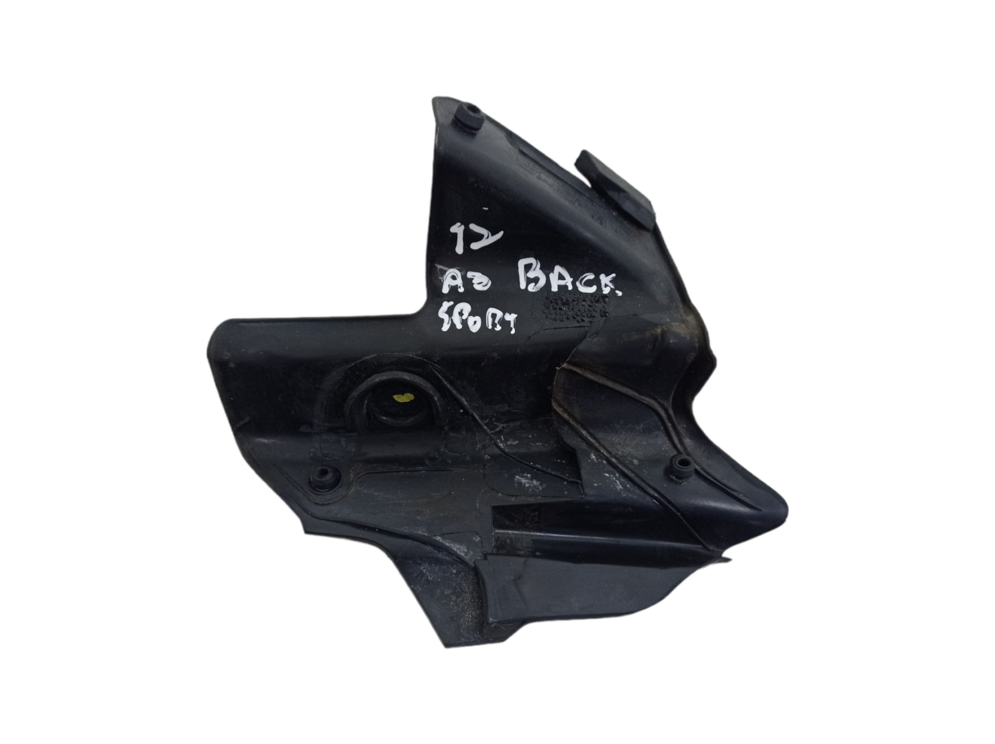 Acabamento Externo Traseiro Esquerdo Audi A3 Sportback 2012 Preto 3