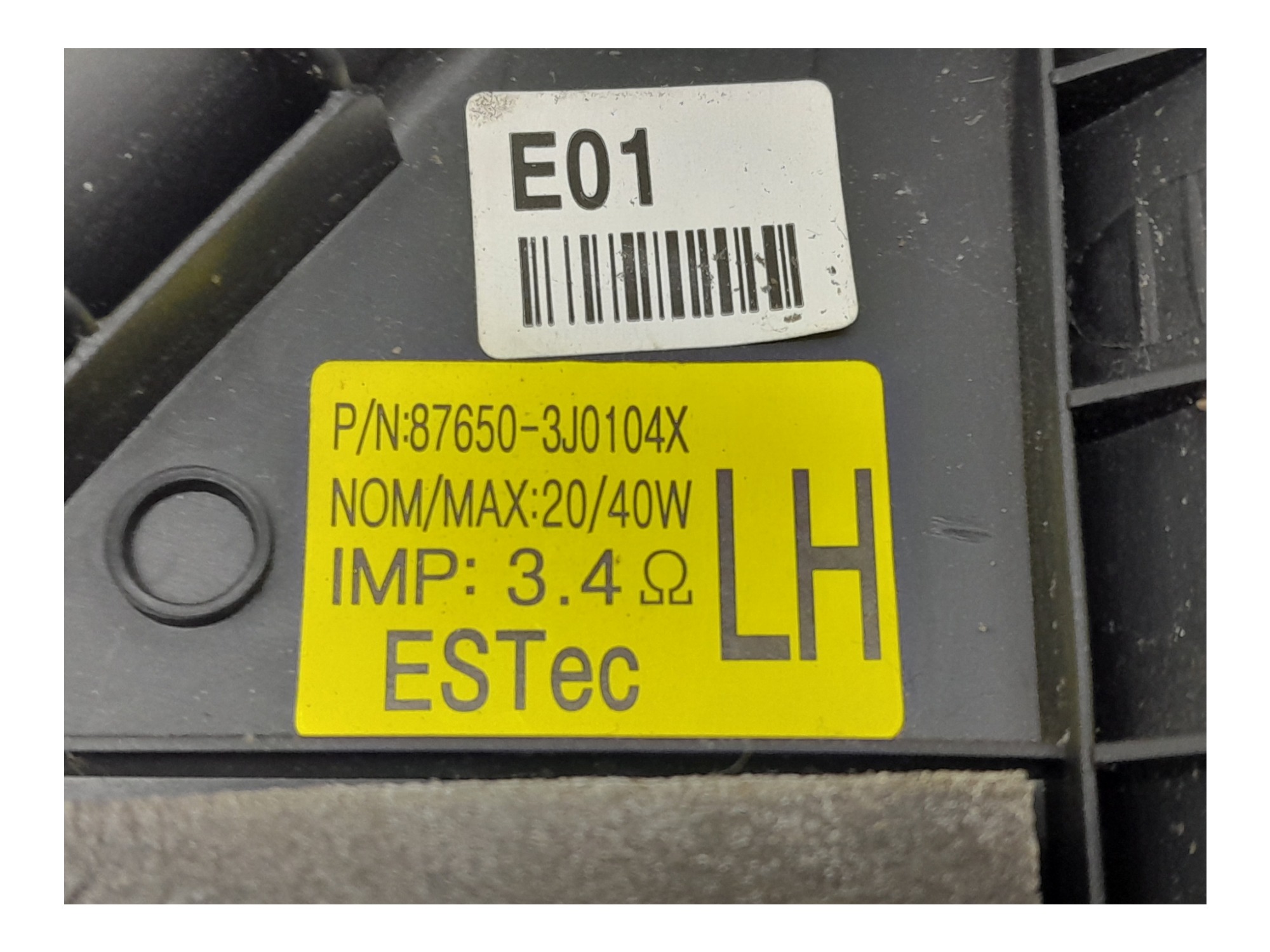 Acabamento Interno Retrovisor Esq Hyundai Vera Cruz 2010 – Preto 6