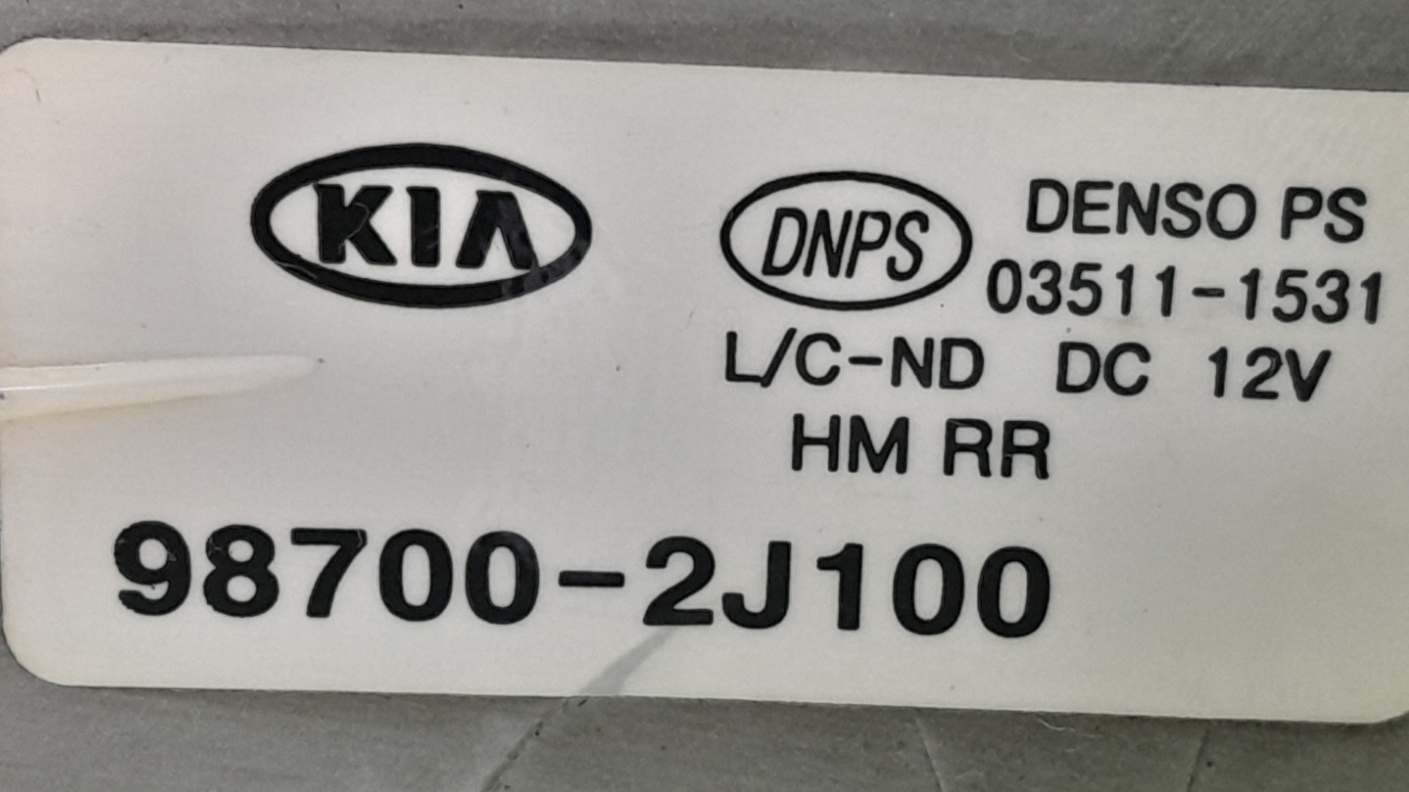 Maquina Limpador Traseiro Kia Mohave 3.0 V6 Diesel Aut 2010 6