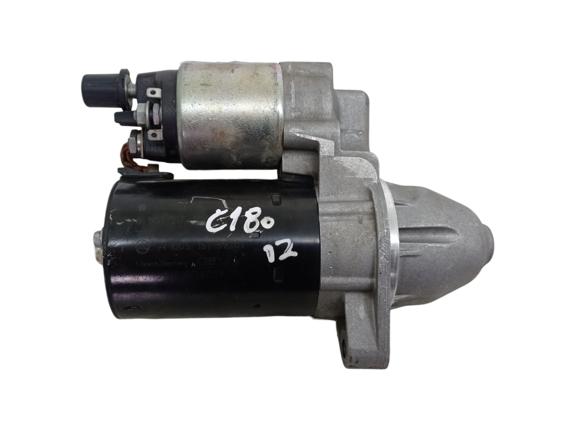 Motor Arranque Mercedes C180 Cgi 1.8 16v Turbo Gasolina 2012 1