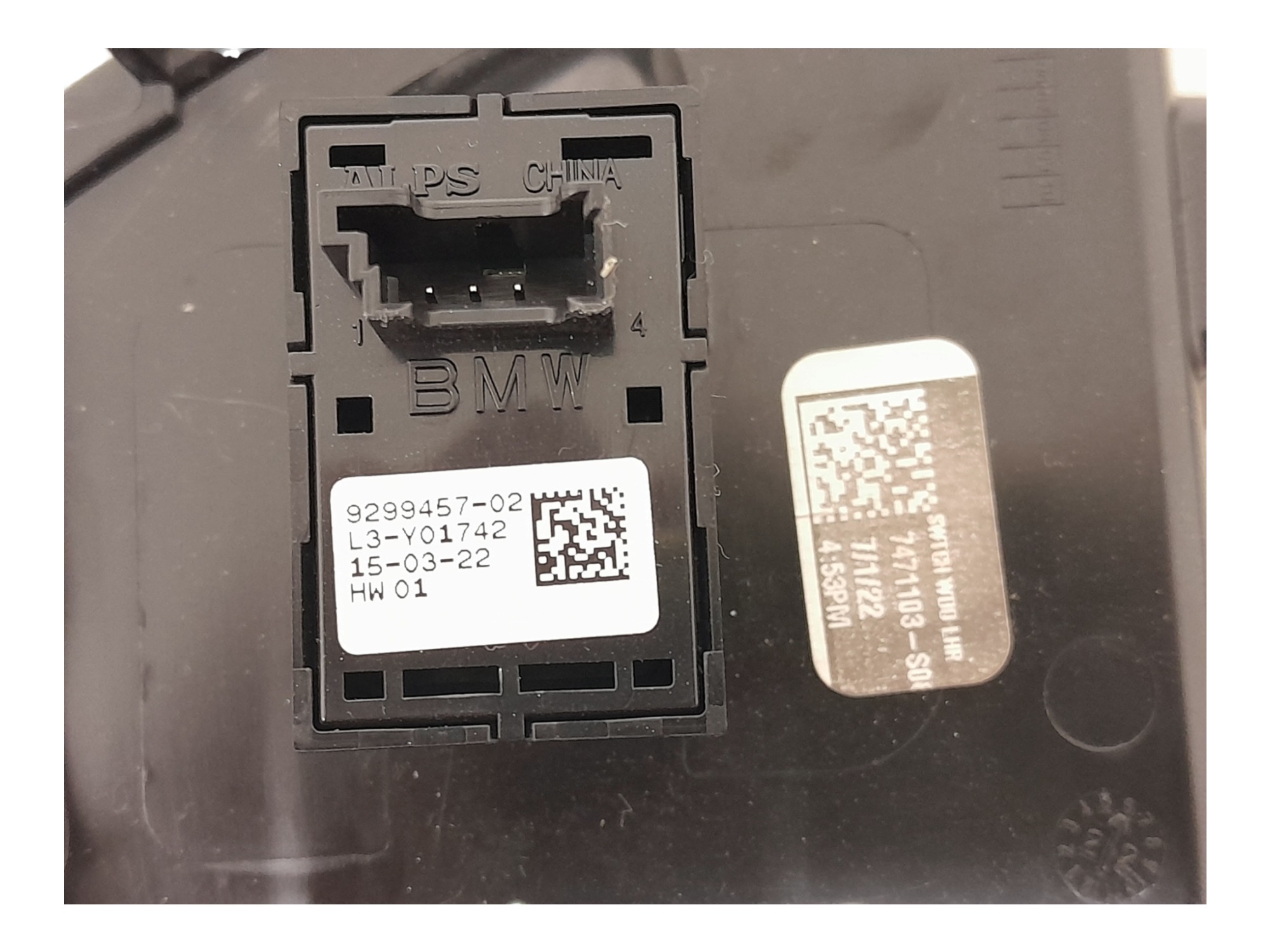Botao Vidro Traseiro Esquerdo Bmw X4 2023 5
