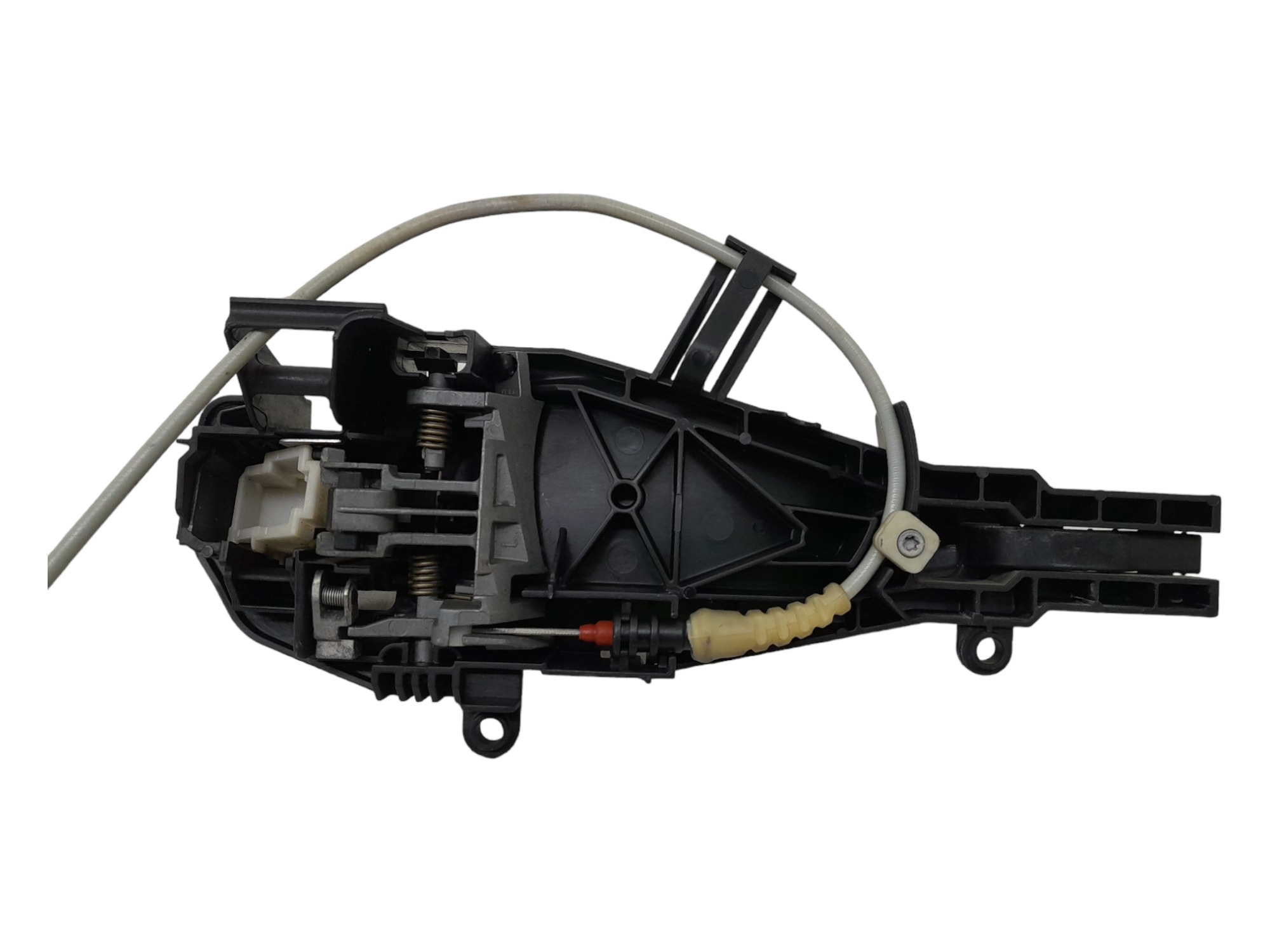 Macaneta Externa Traseira Esquerda Bmw X1 Sdrive18i 2011 Preto Traseira 4