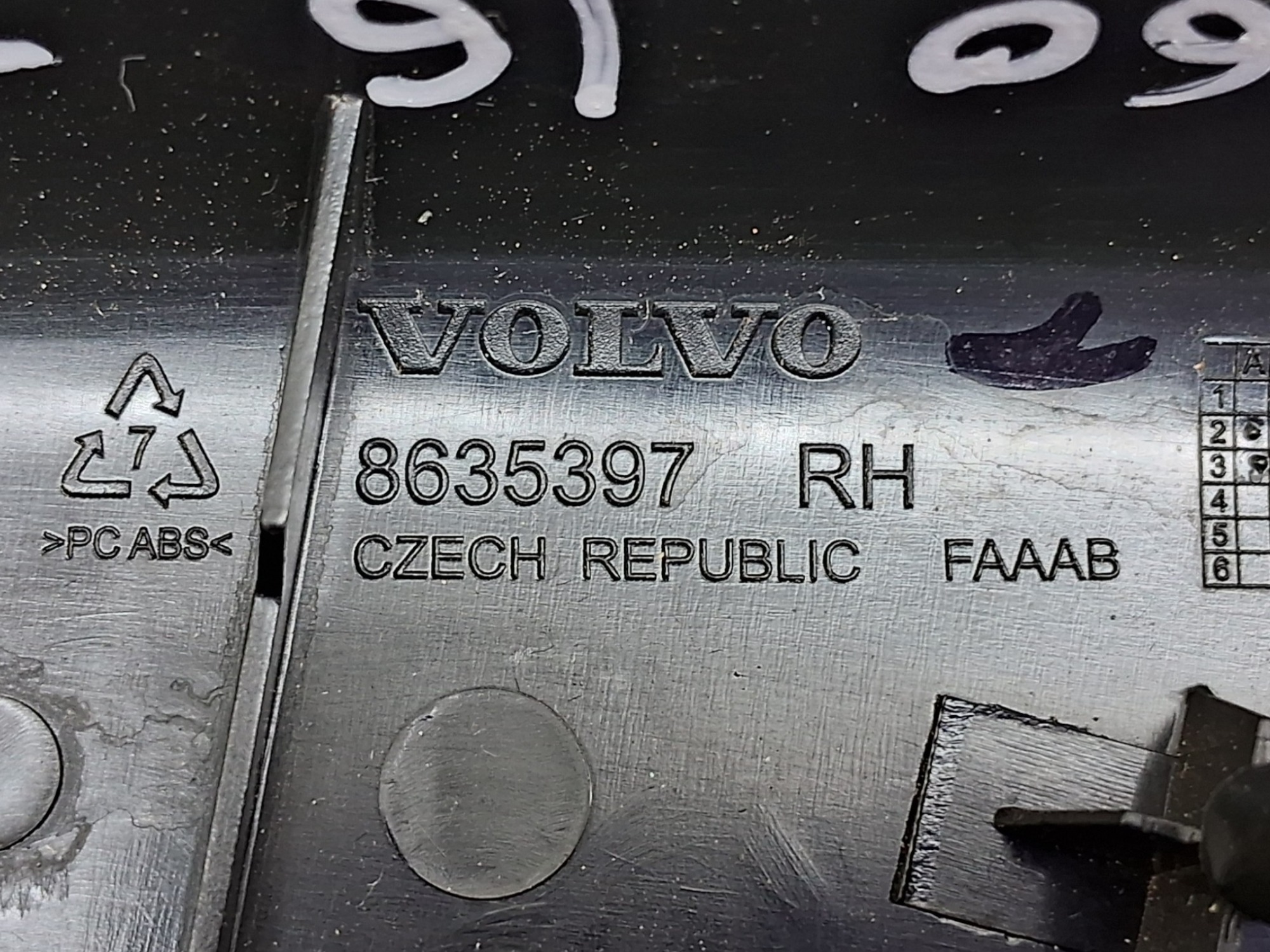 Acabamento Interno Porta Traseira Direita Volvo Xc60 T5 2016 5